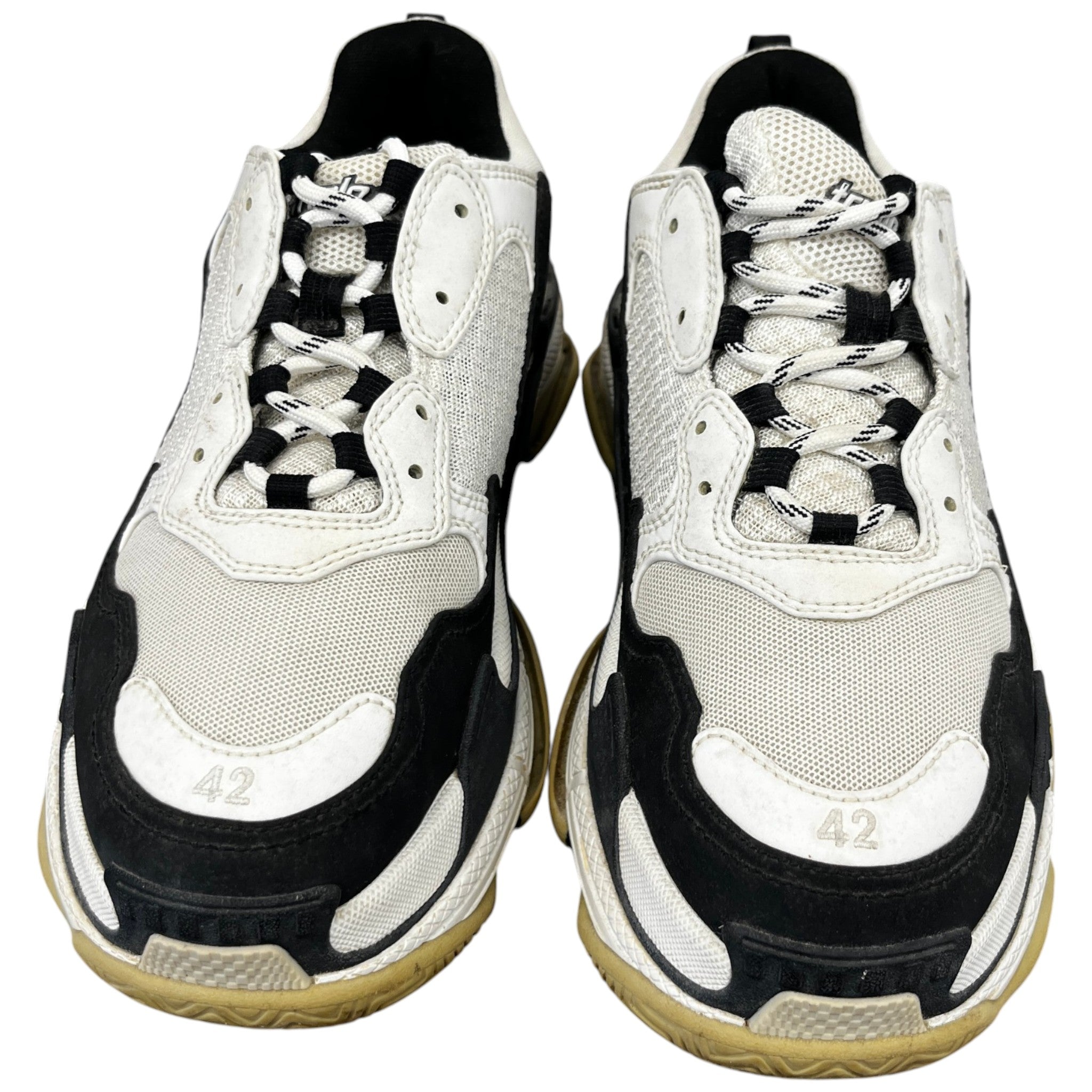 Men's Triple S Low Trainers White Size EU 42 / UK 8