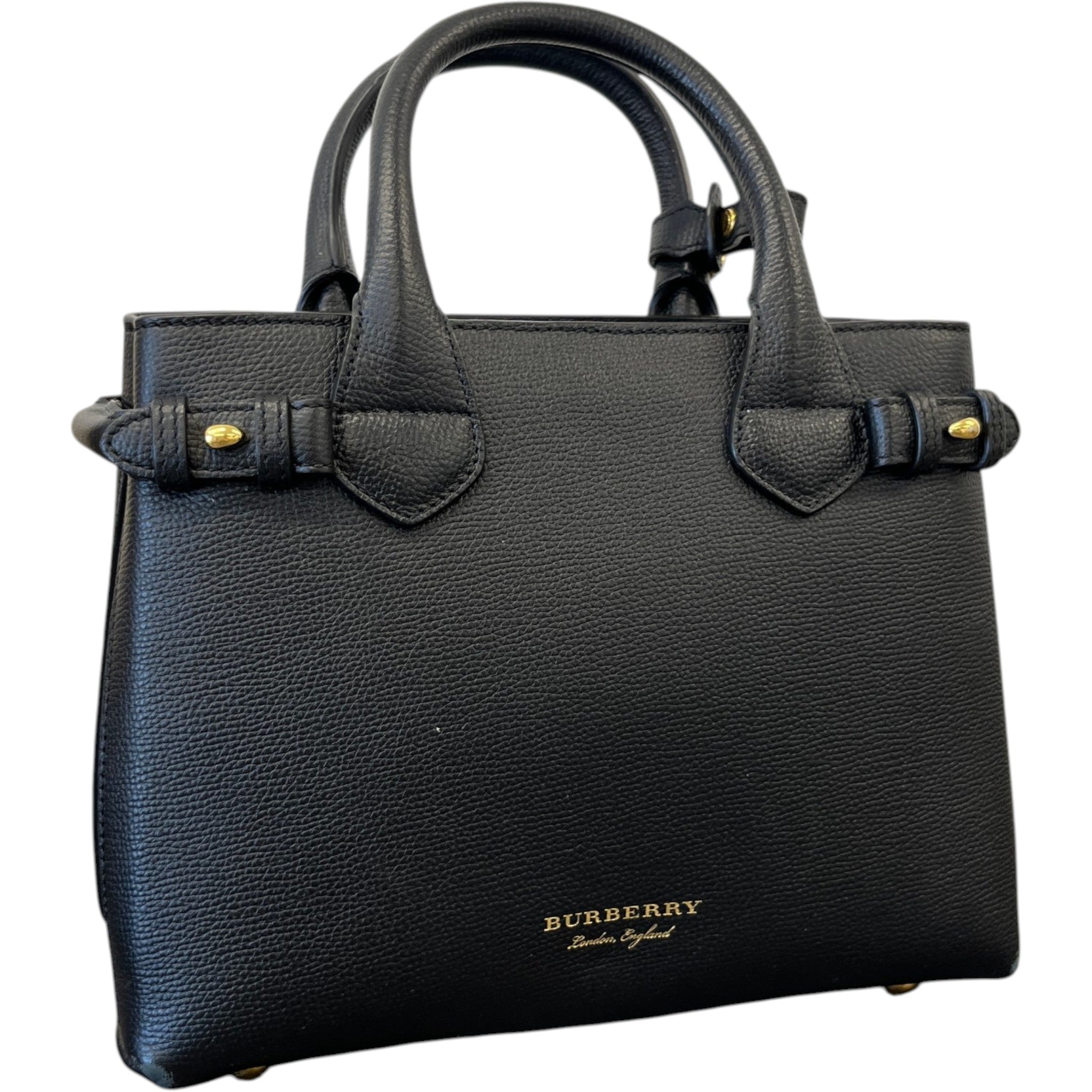 Women's Small Banner Bag Black