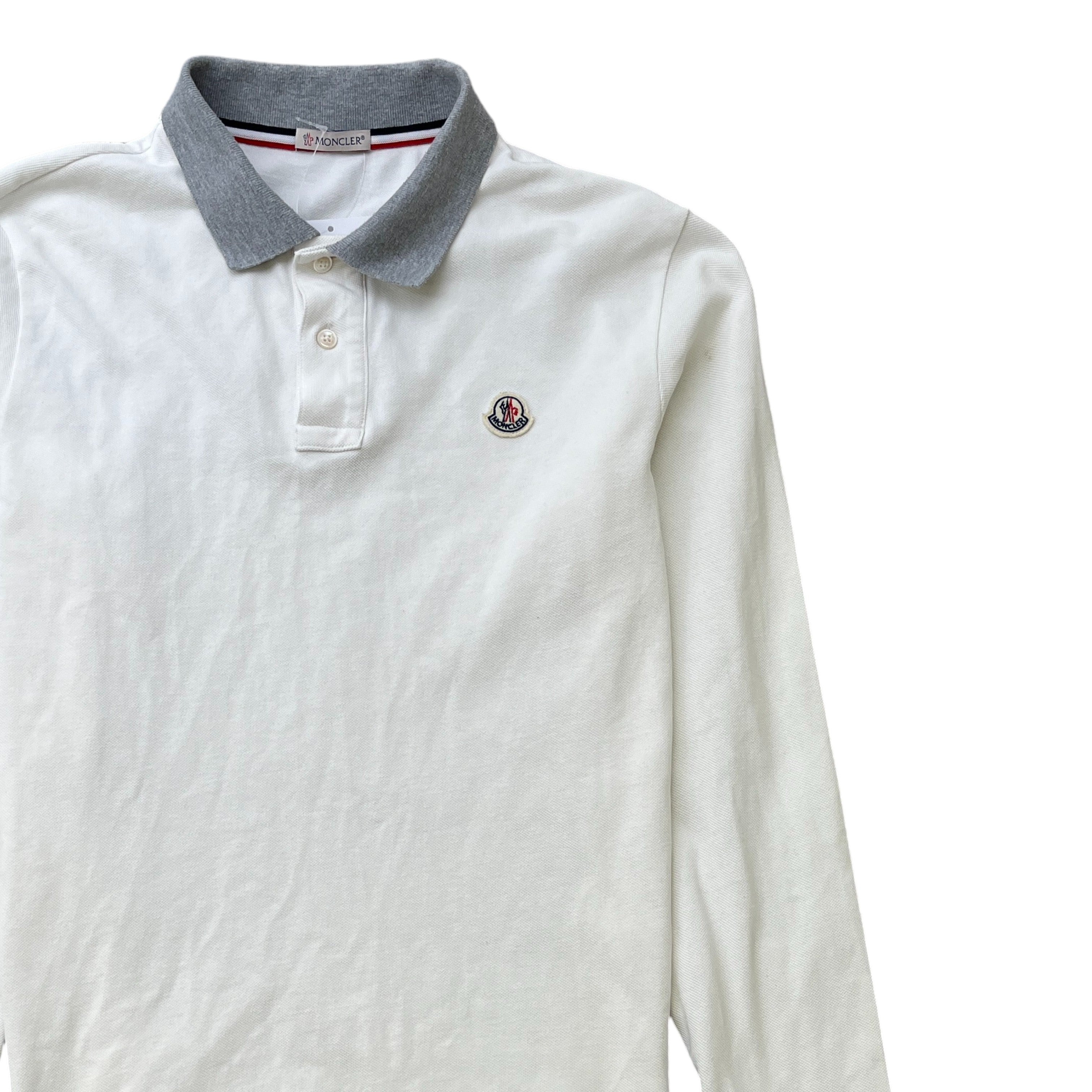 Men's Maglia Polo Shirt White Size L