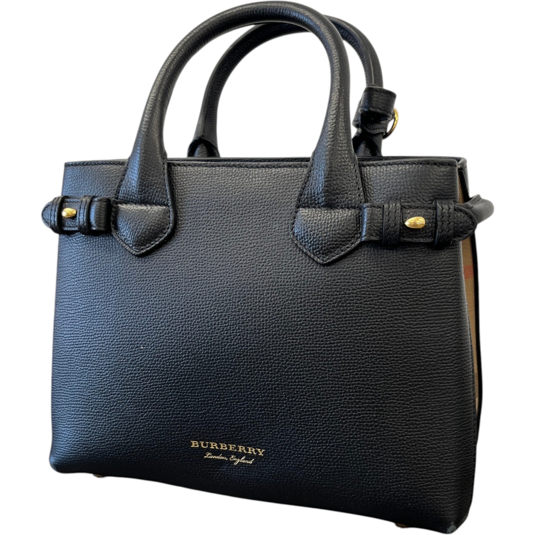 Women's Small Banner Bag Black
