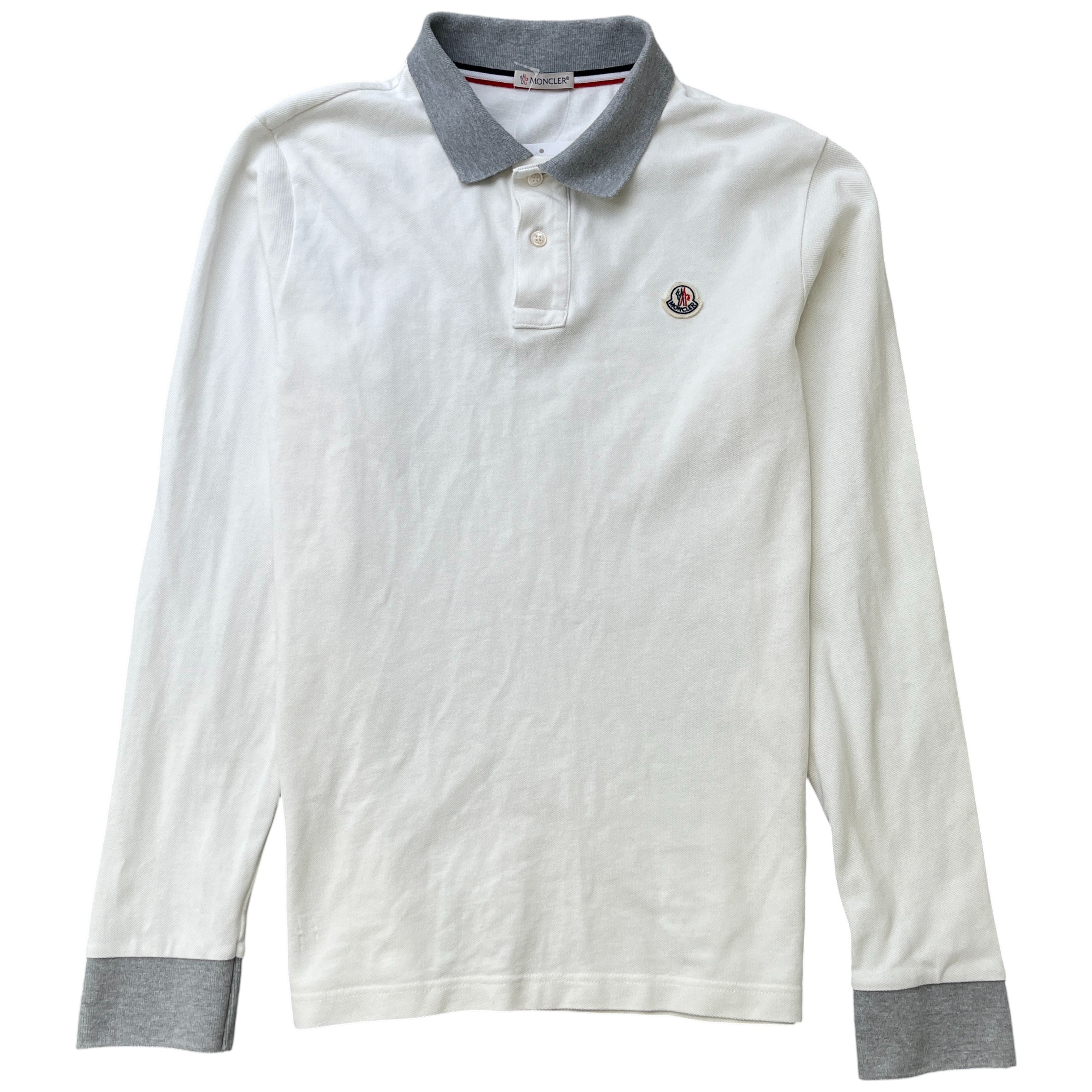 Men's Maglia Polo Shirt White Size L