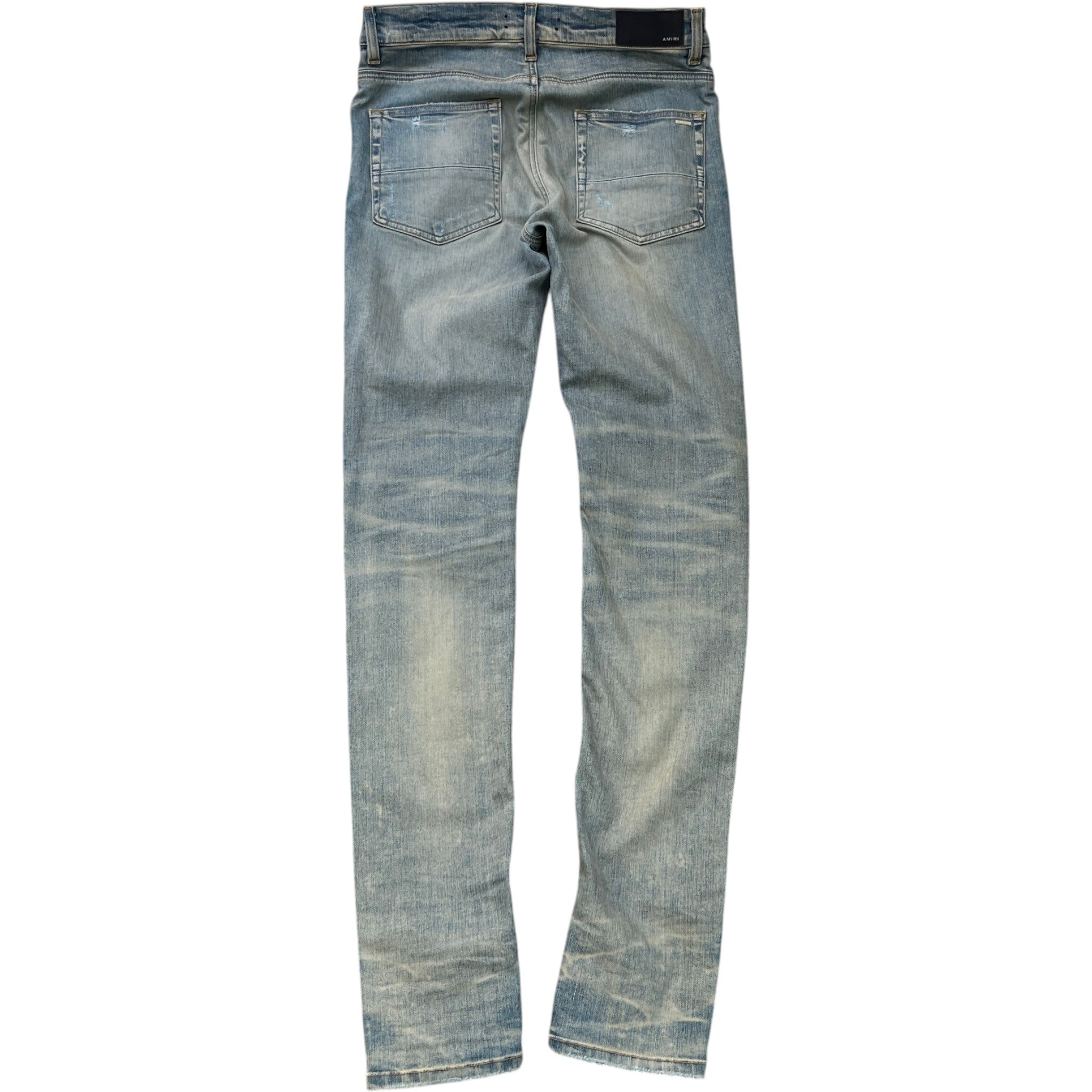 Men's Distressed Jeans Blue Size Waist 32"