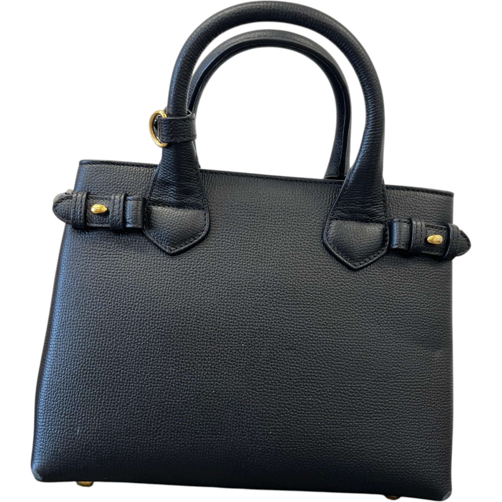 Women's Small Banner Bag Black