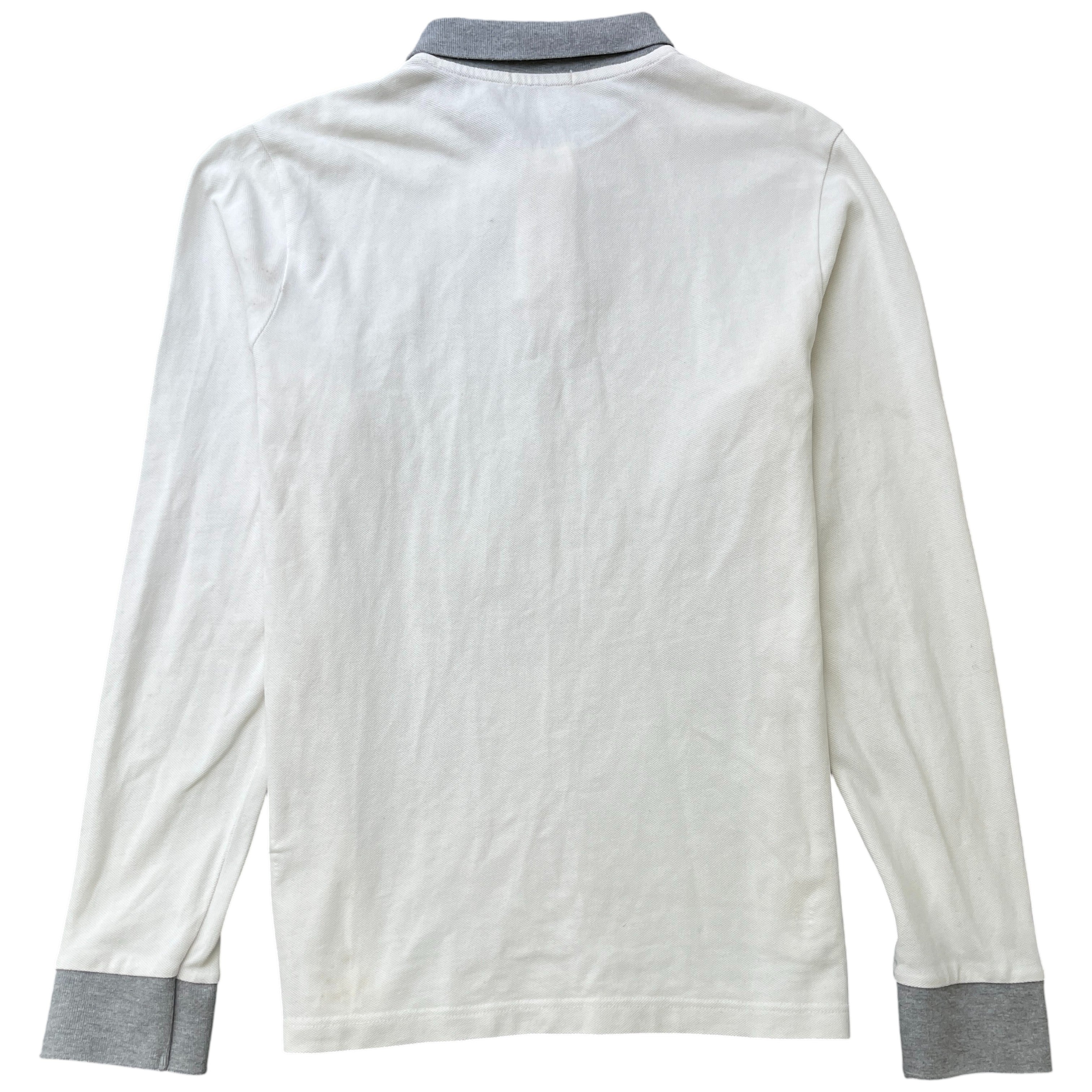 Men's Maglia Polo Shirt White Size L