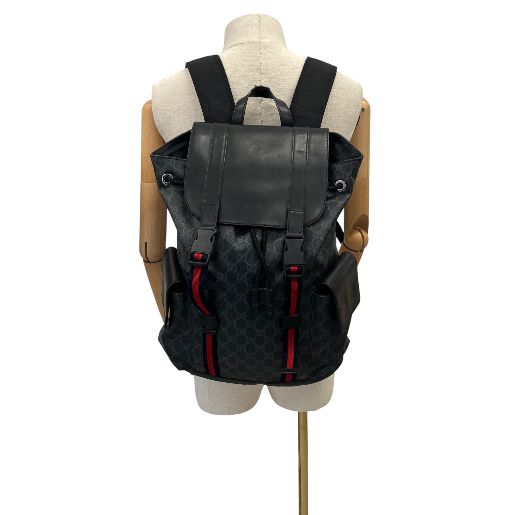 Men's Gg Supreme Backpack Black