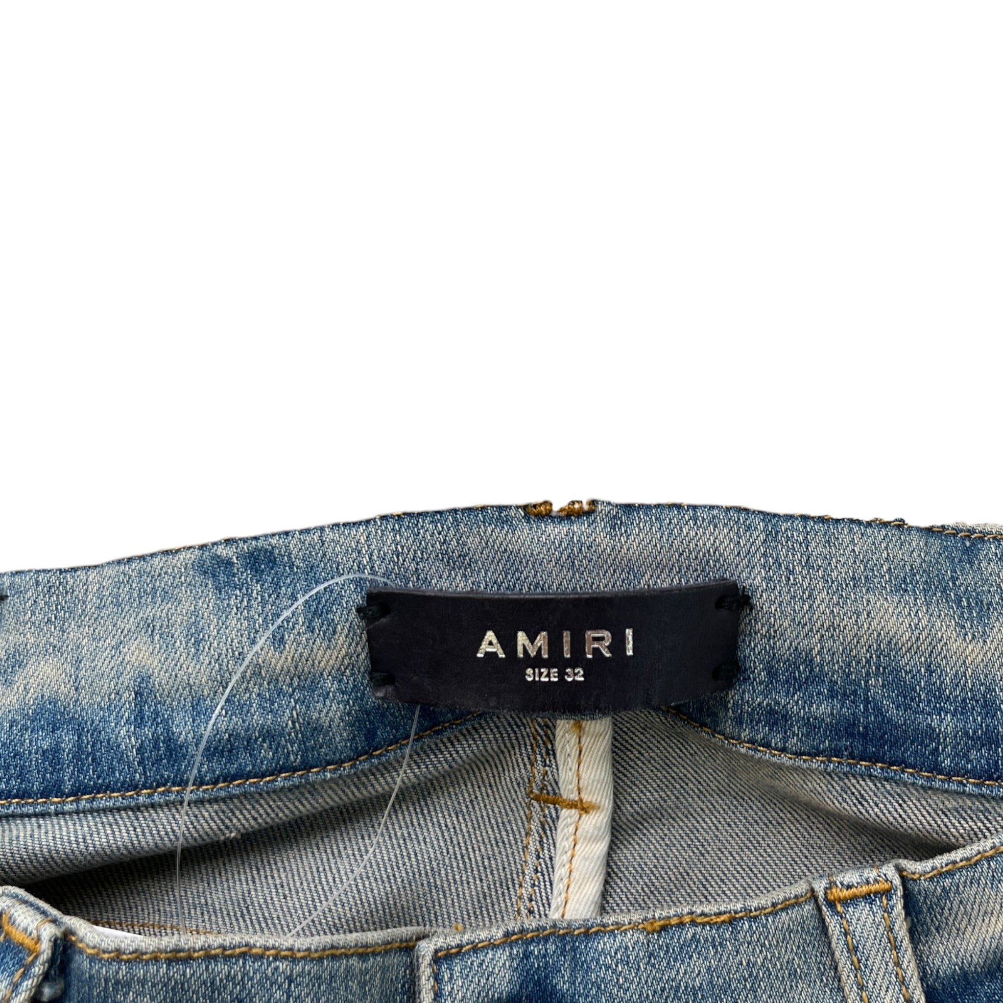 Men's Distressed Jeans Blue Size Waist 32"