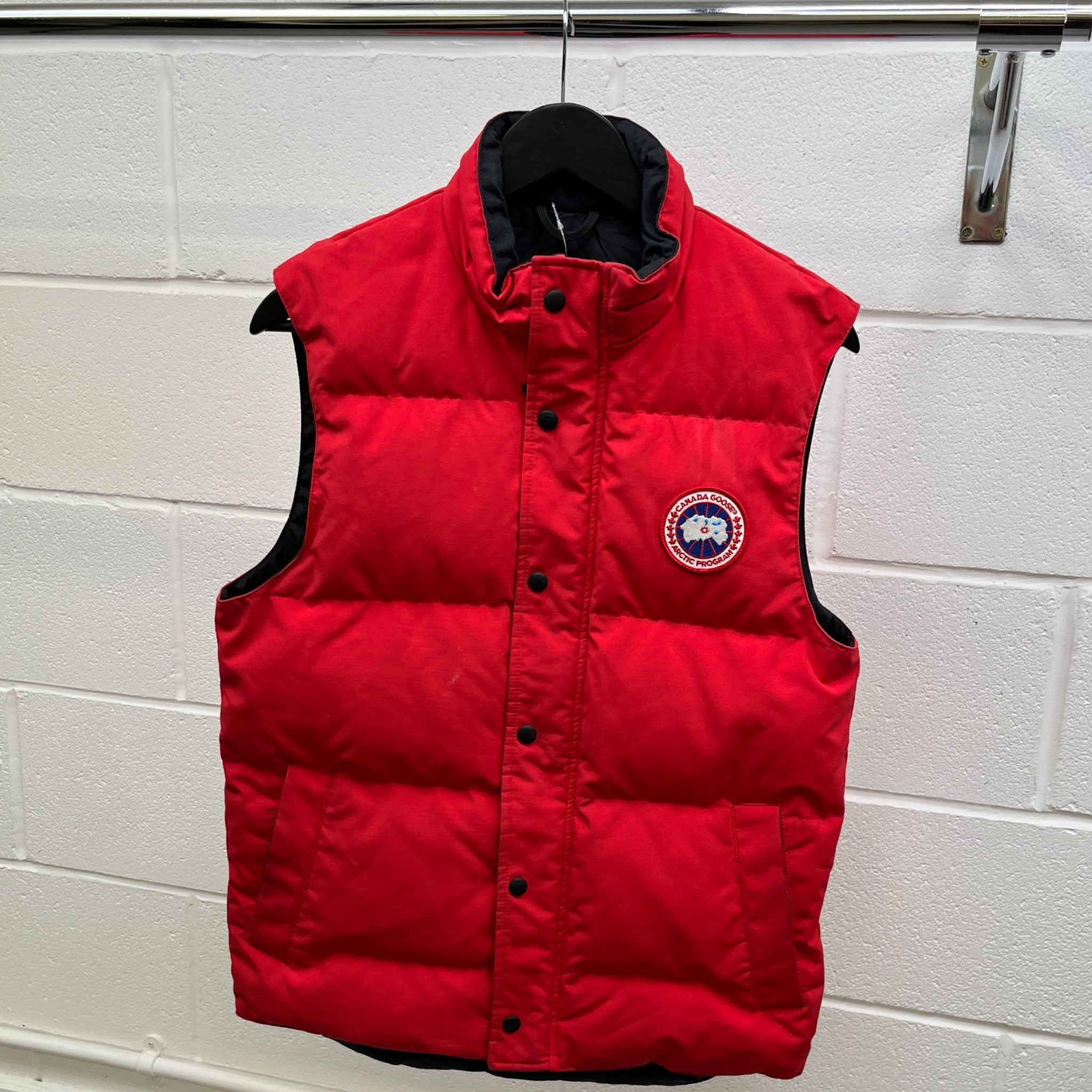 Men's Freestyle Gilet Red Size S