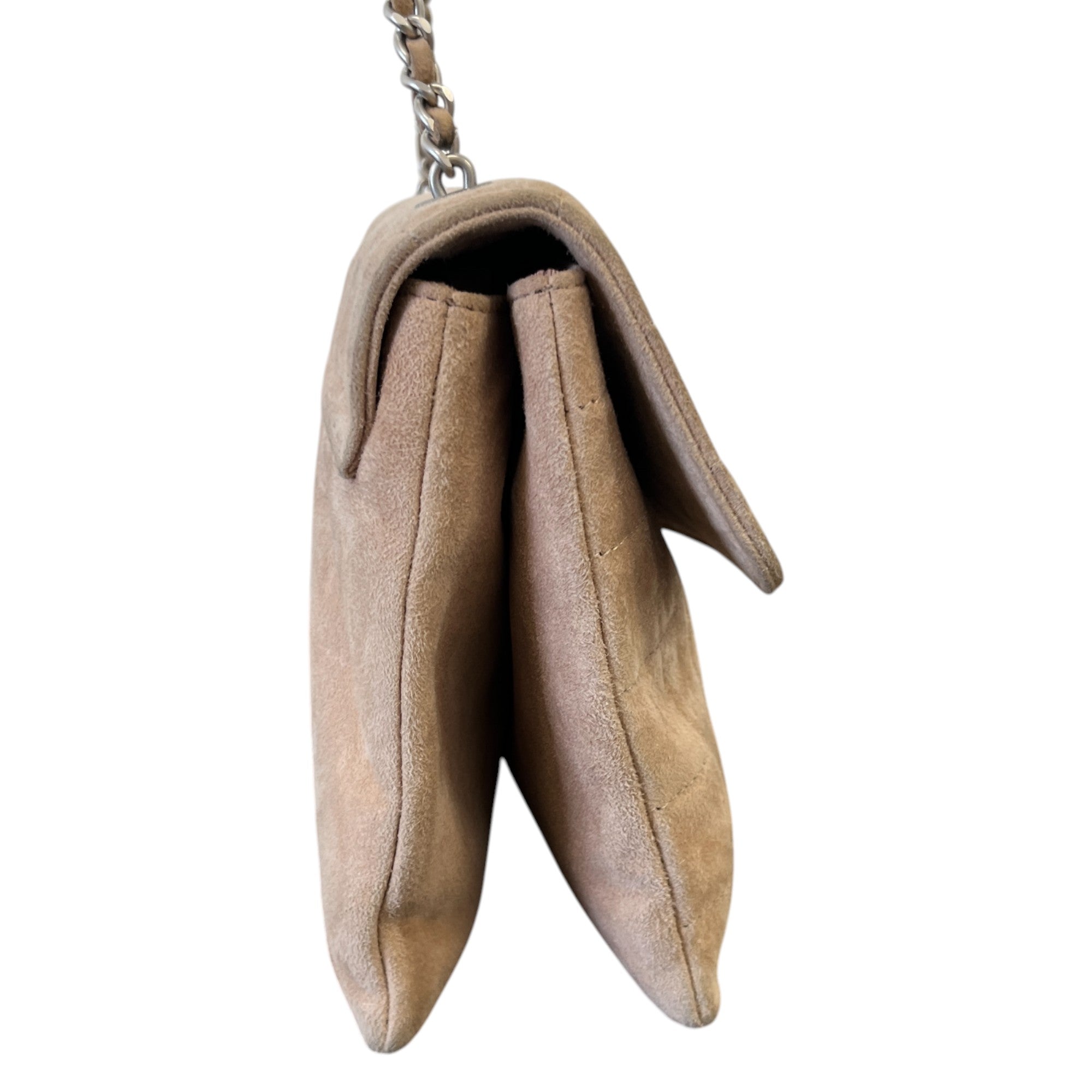 Women's Vintage Suede 2.55 Reissue Flap Handbag Beige