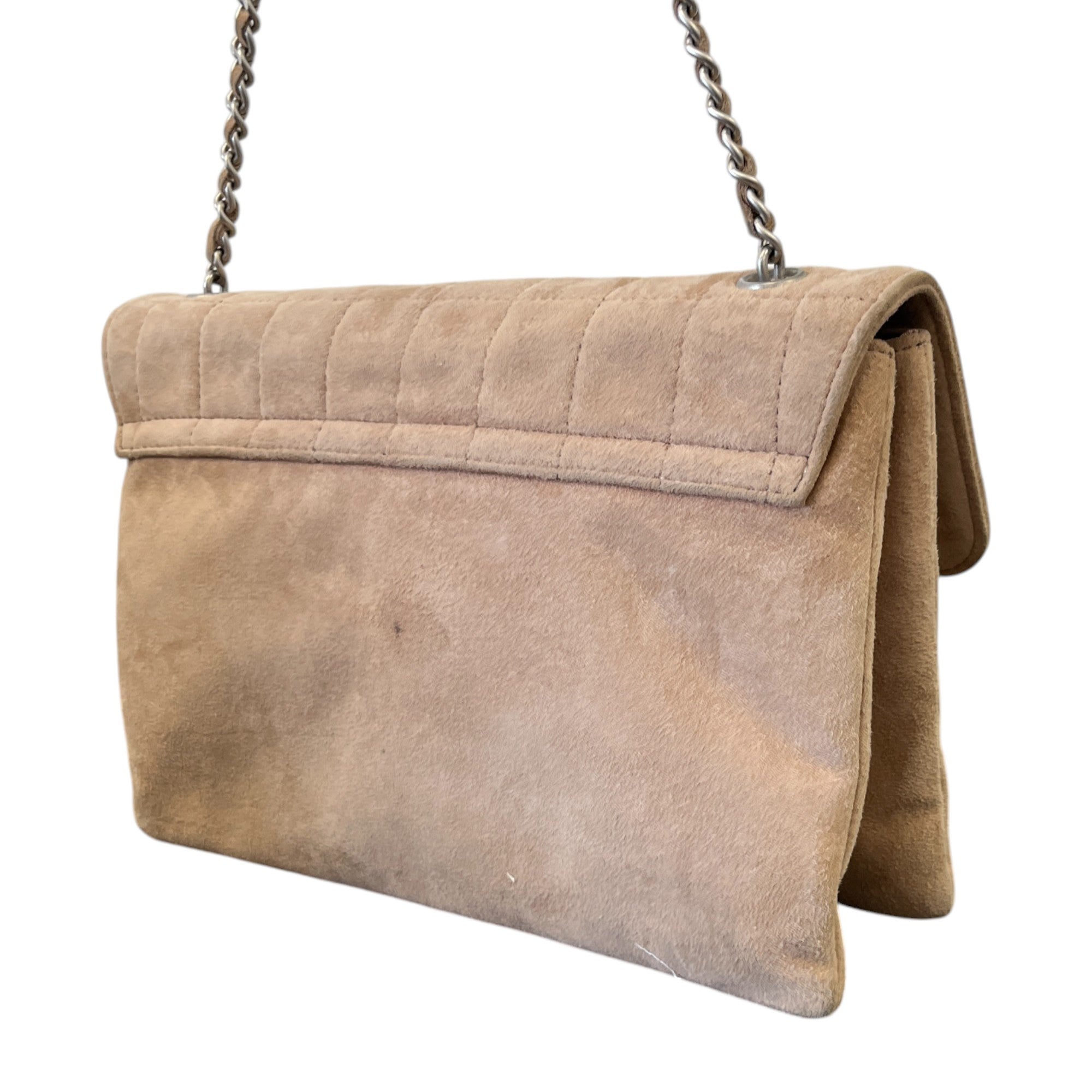 Women's Vintage Suede 2.55 Reissue Flap Handbag Beige