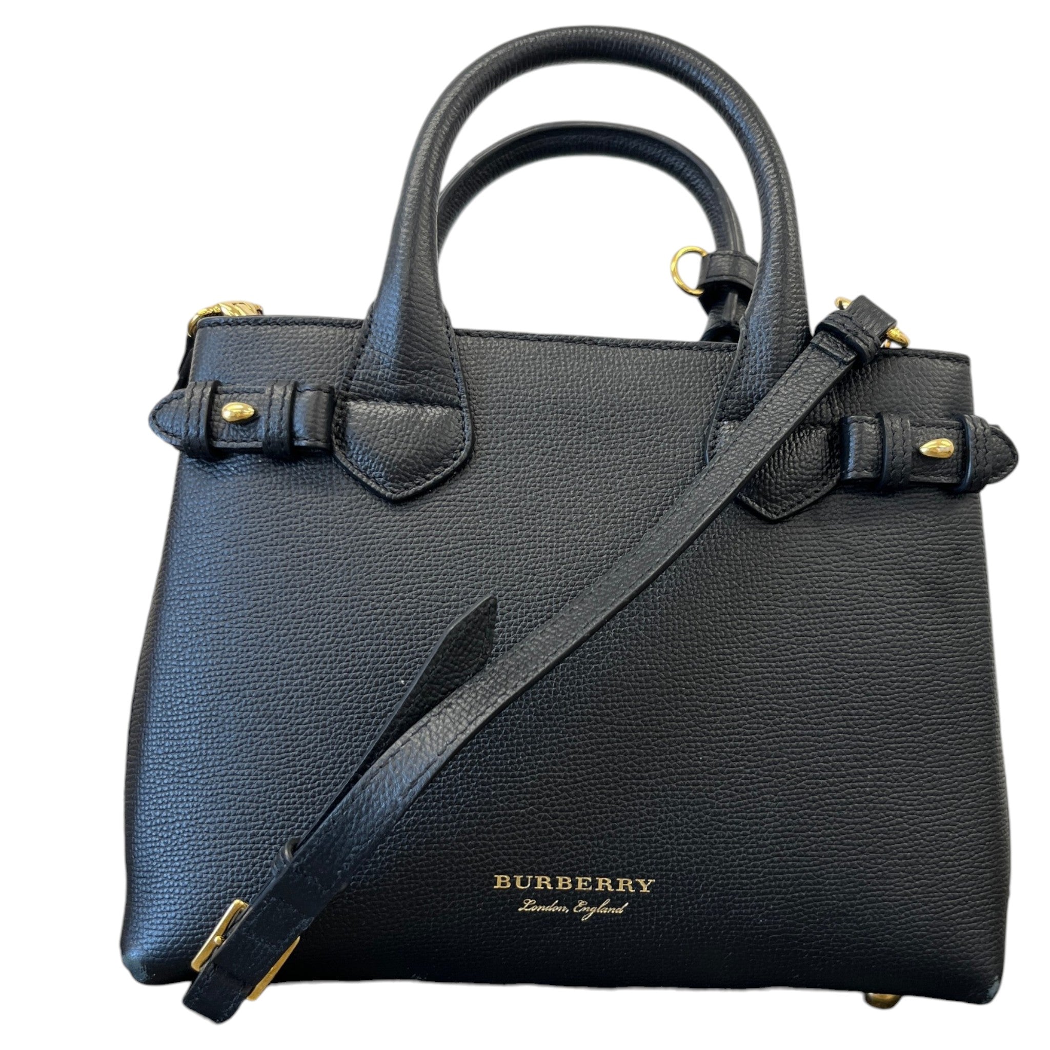 Women's Small Banner Bag Black