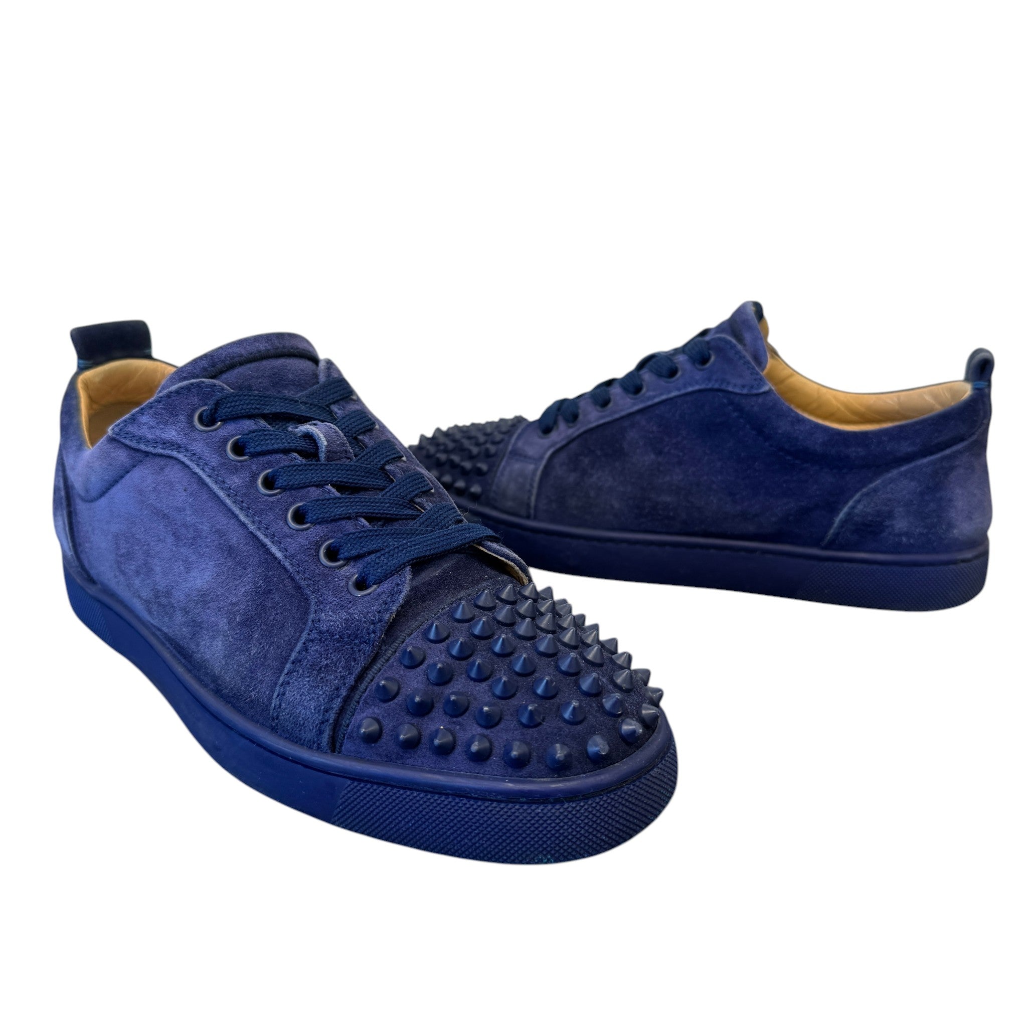 Men's Louis Junior Flat Low Trainers Blue Size EU 40 / UK 6