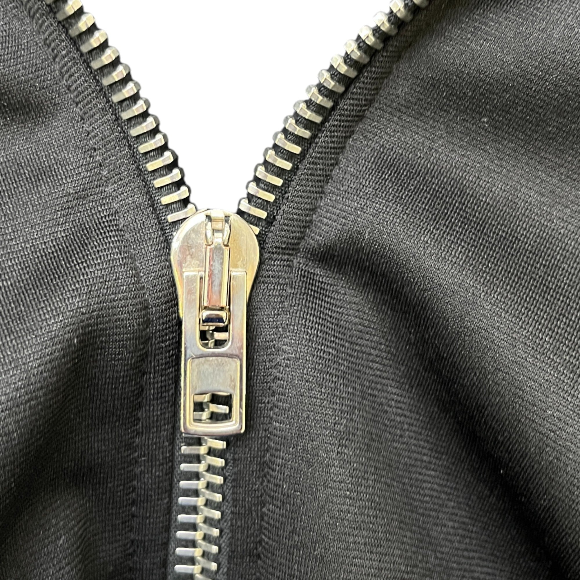 Men's Tape Logo Track Jacket Black Size M