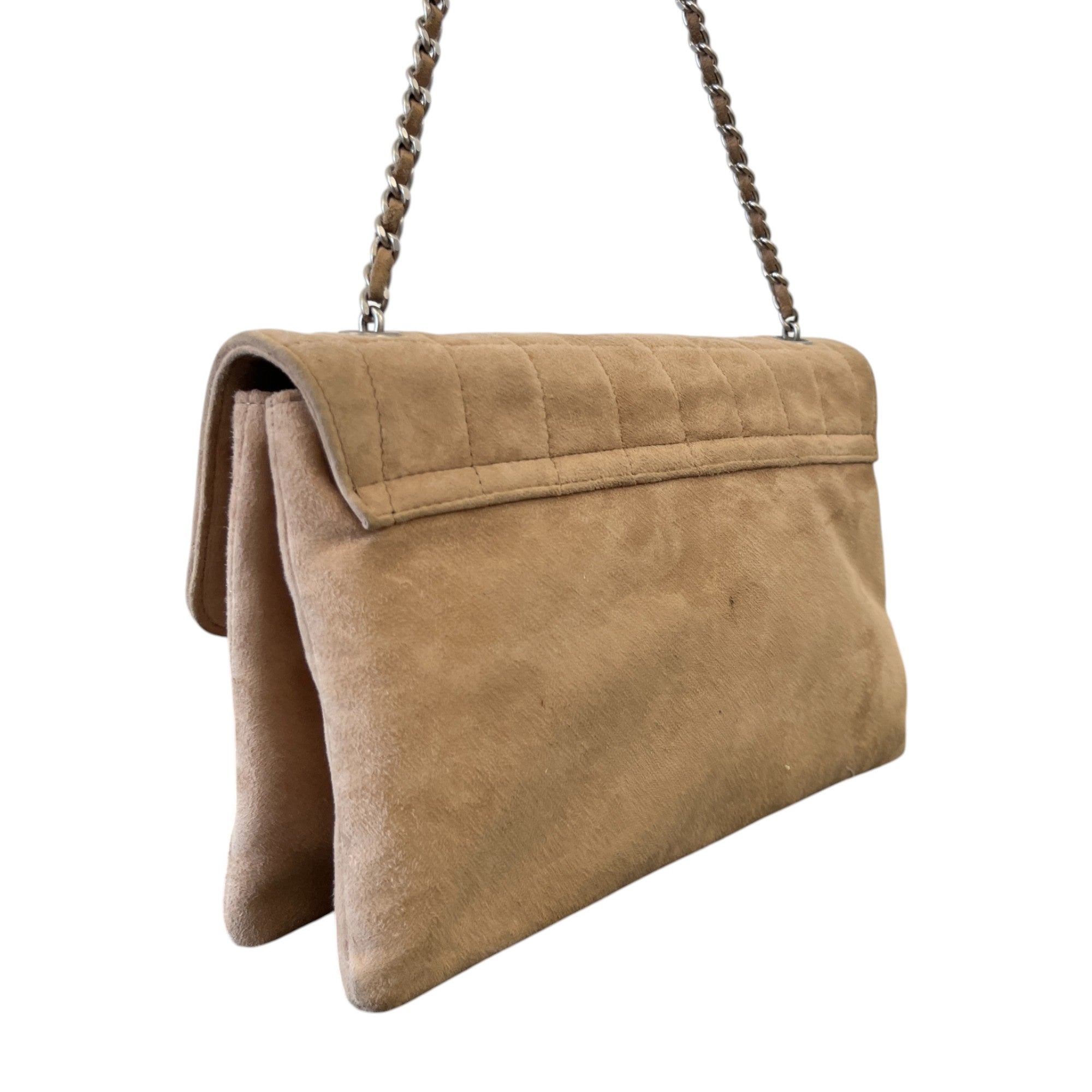 Women's Vintage Suede 2.55 Reissue Flap Handbag Beige