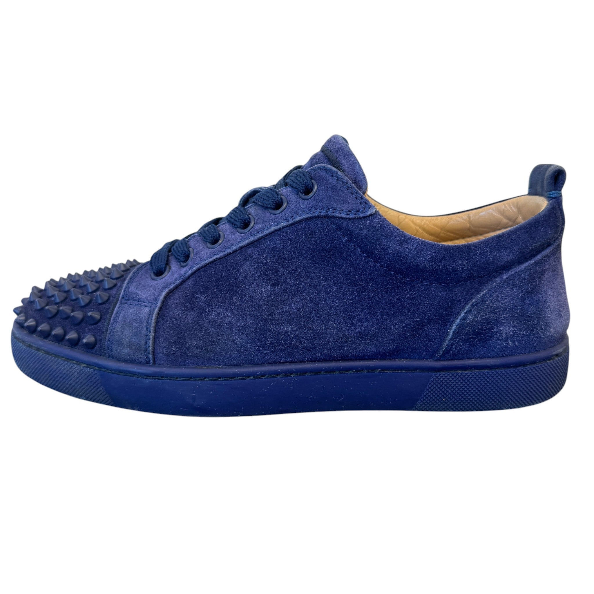 Men's Louis Junior Flat Low Trainers Blue Size EU 40 / UK 6