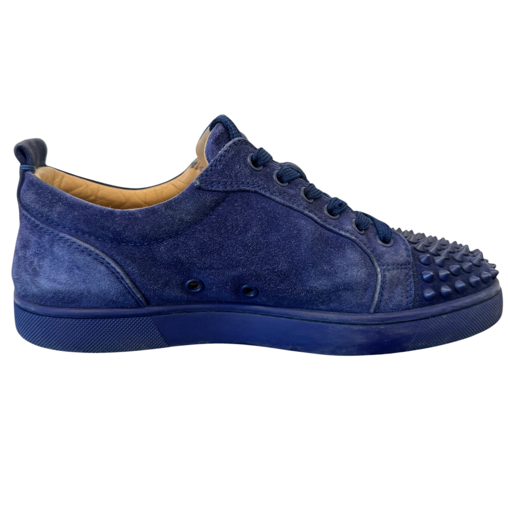 Men's Louis Junior Flat Low Trainers Blue Size EU 40 / UK 6