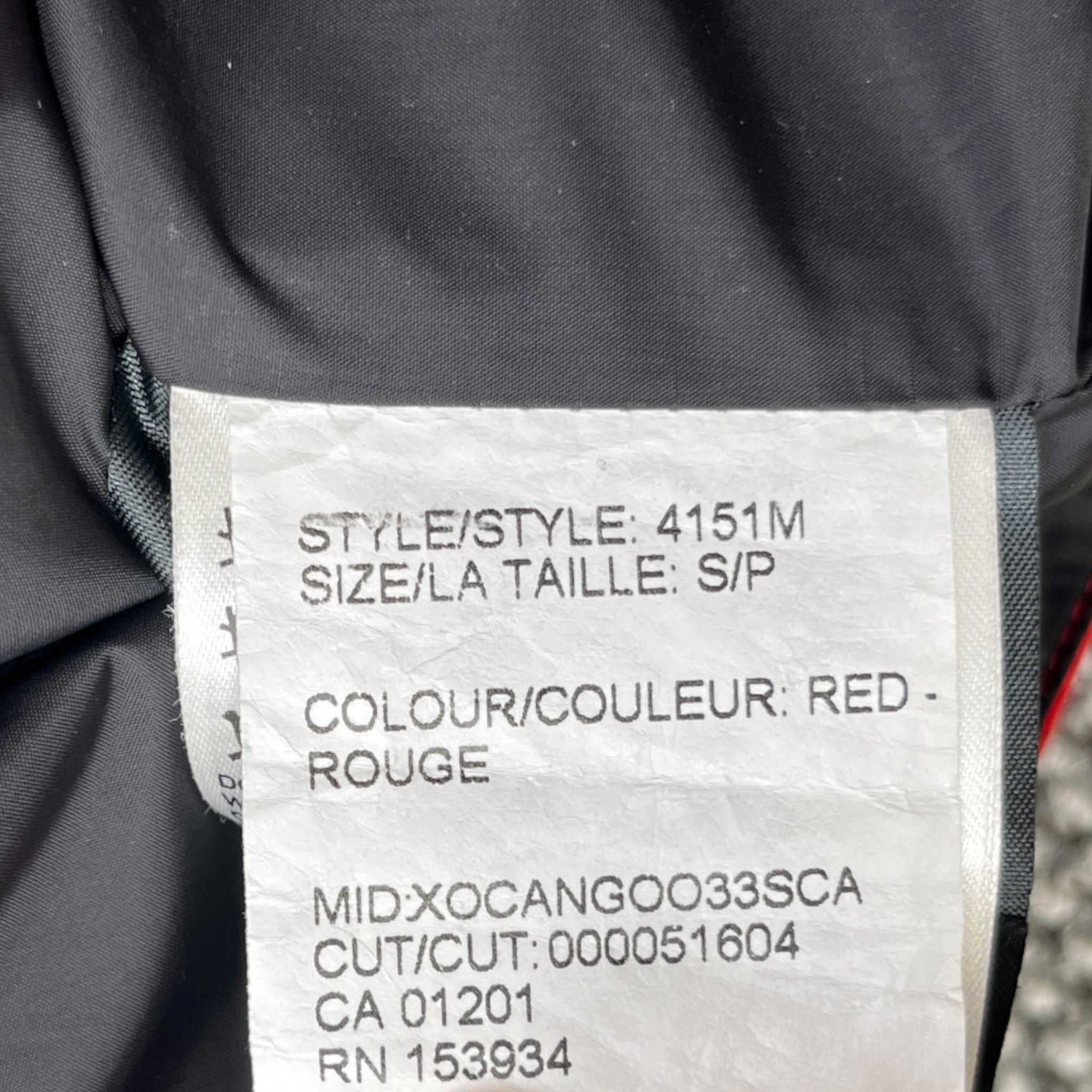 Men's Freestyle Gilet Red Size S