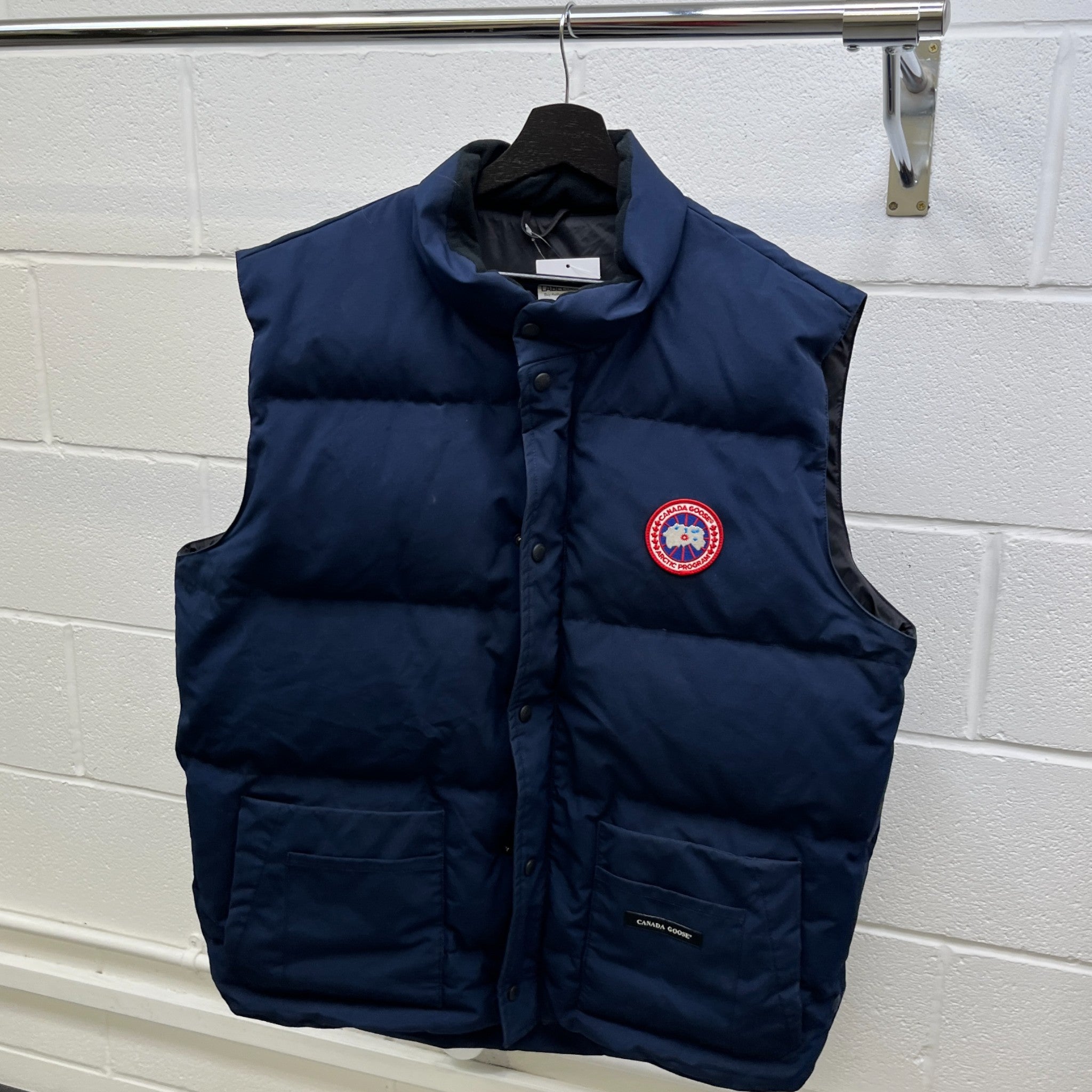 Men's Freestyle Gilet Navy Size XXL