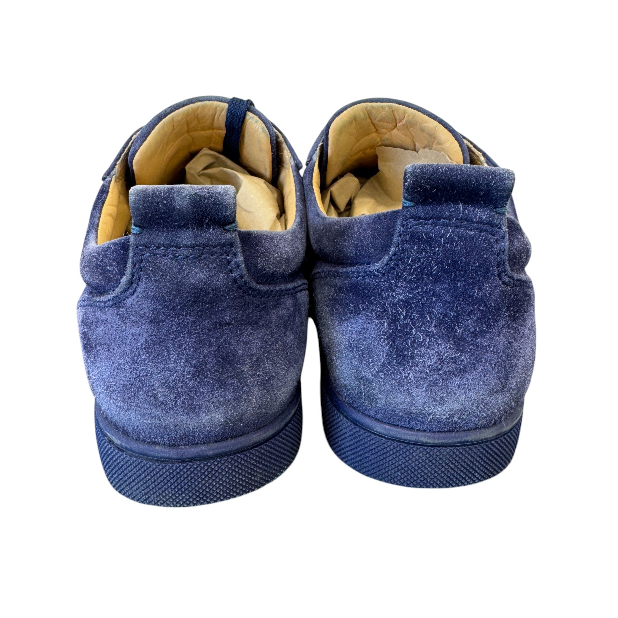 Men's Louis Junior Flat Low Trainers Blue Size EU 40 / UK 6