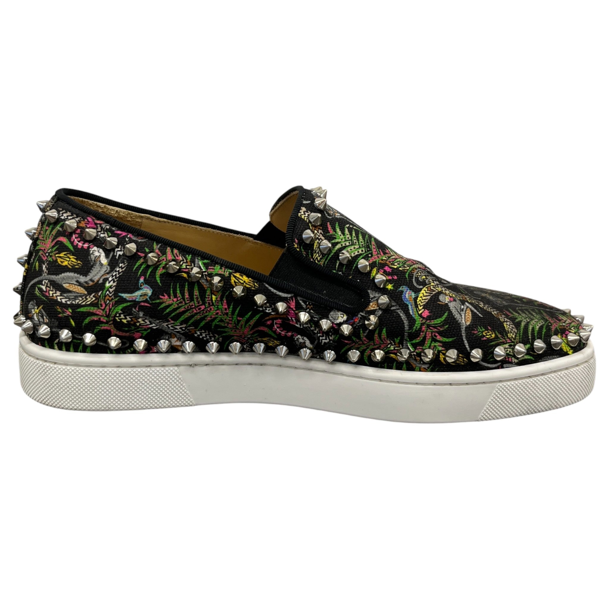 Men's Boat Flat Jungle Loafers Black Size EU 40 / UK 6