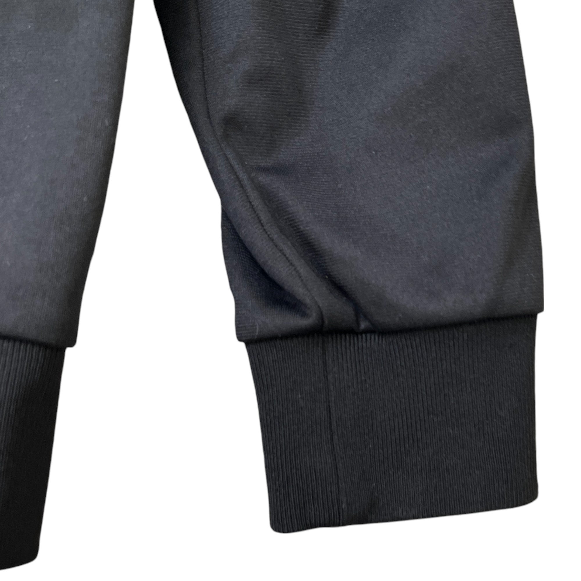 Men's Tape Logo Track Jacket Black Size M