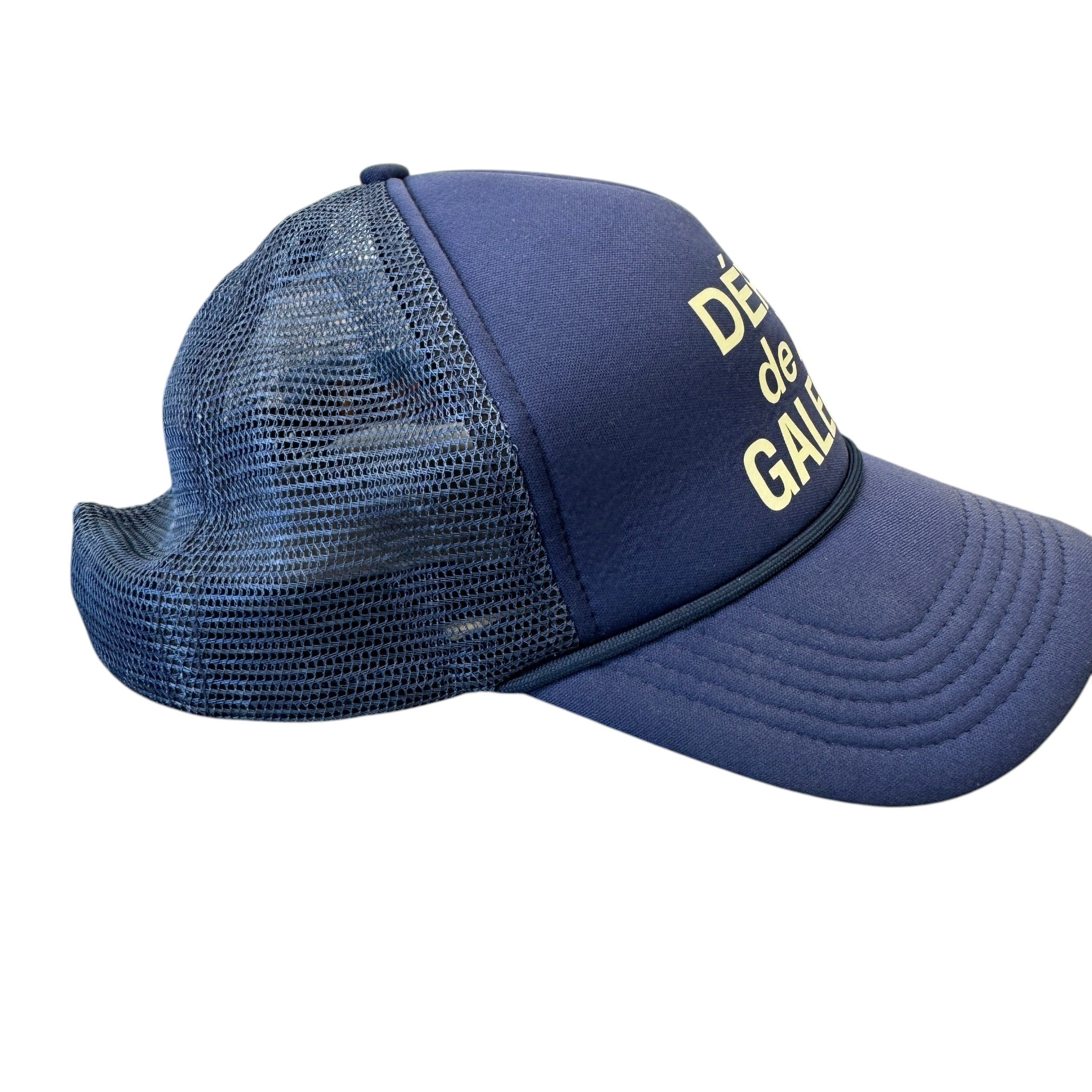 Men's Logo Print Baseball Hat Navy