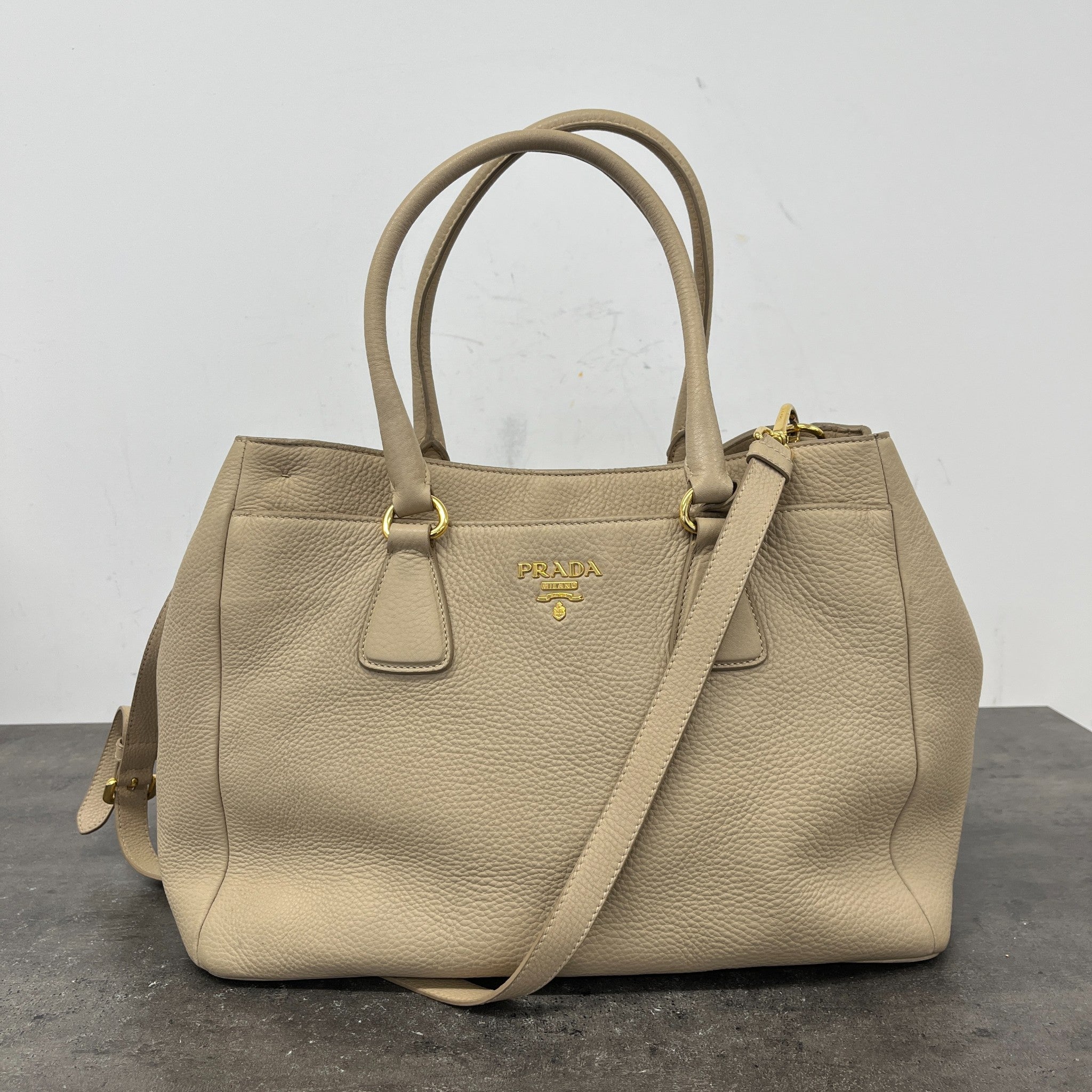 Women's Large Daino Tote Bag Cream