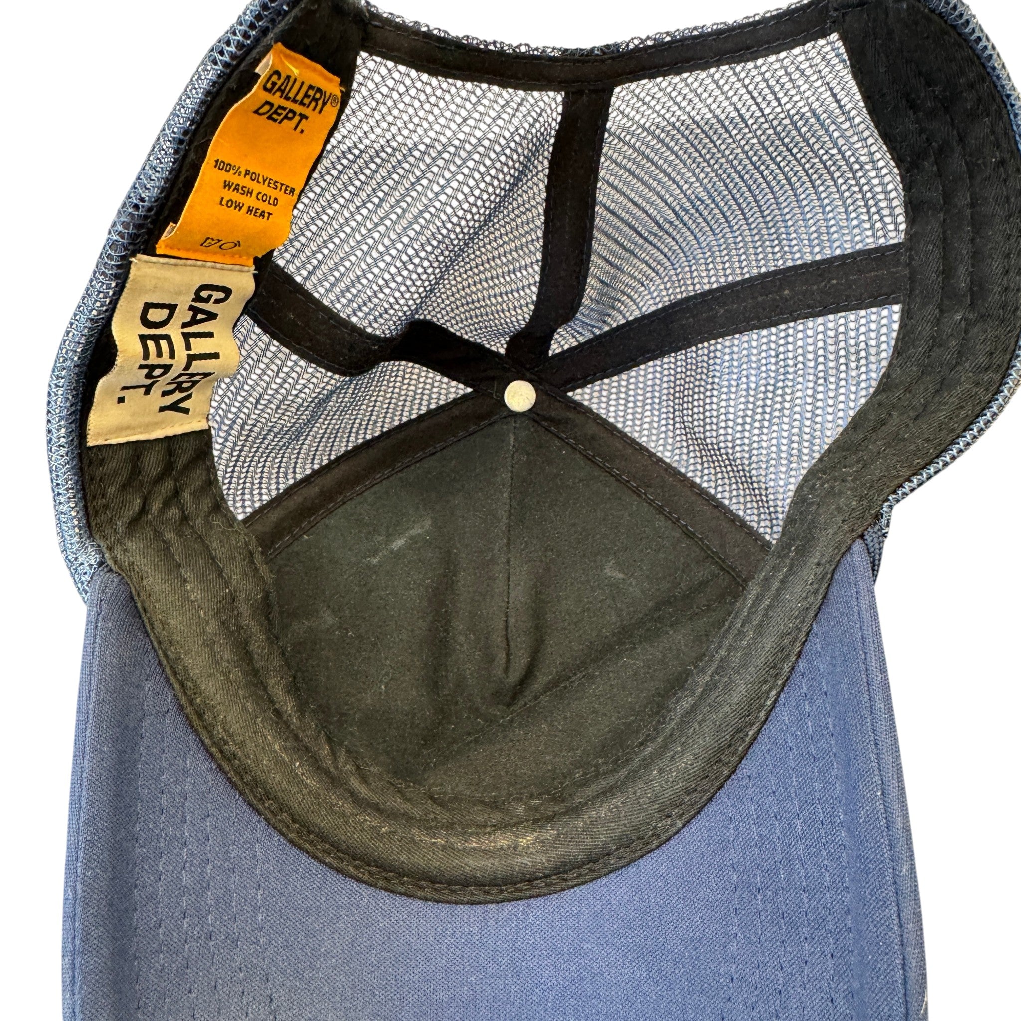 Men's Logo Print Baseball Hat Navy