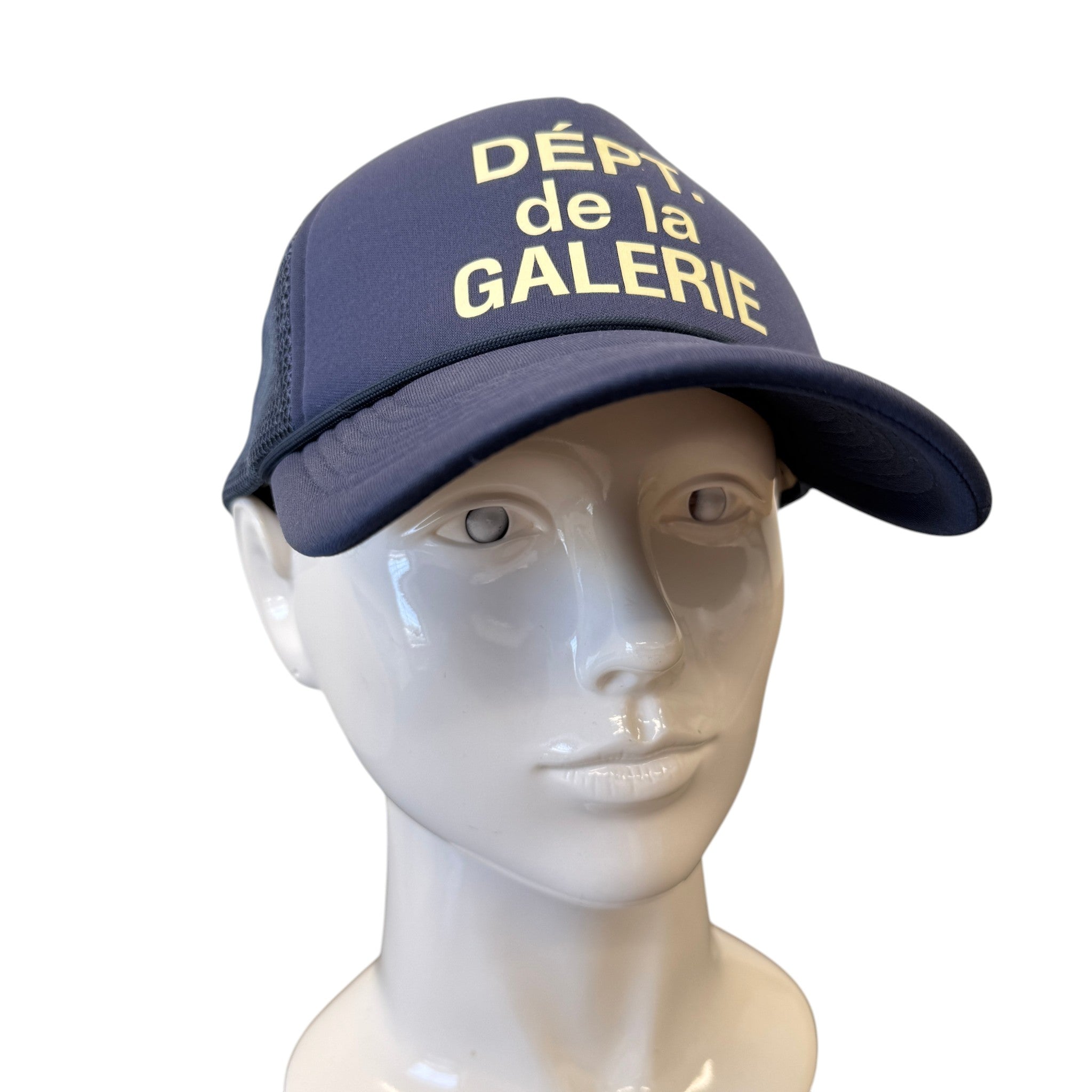 Men's Logo Print Baseball Hat Navy