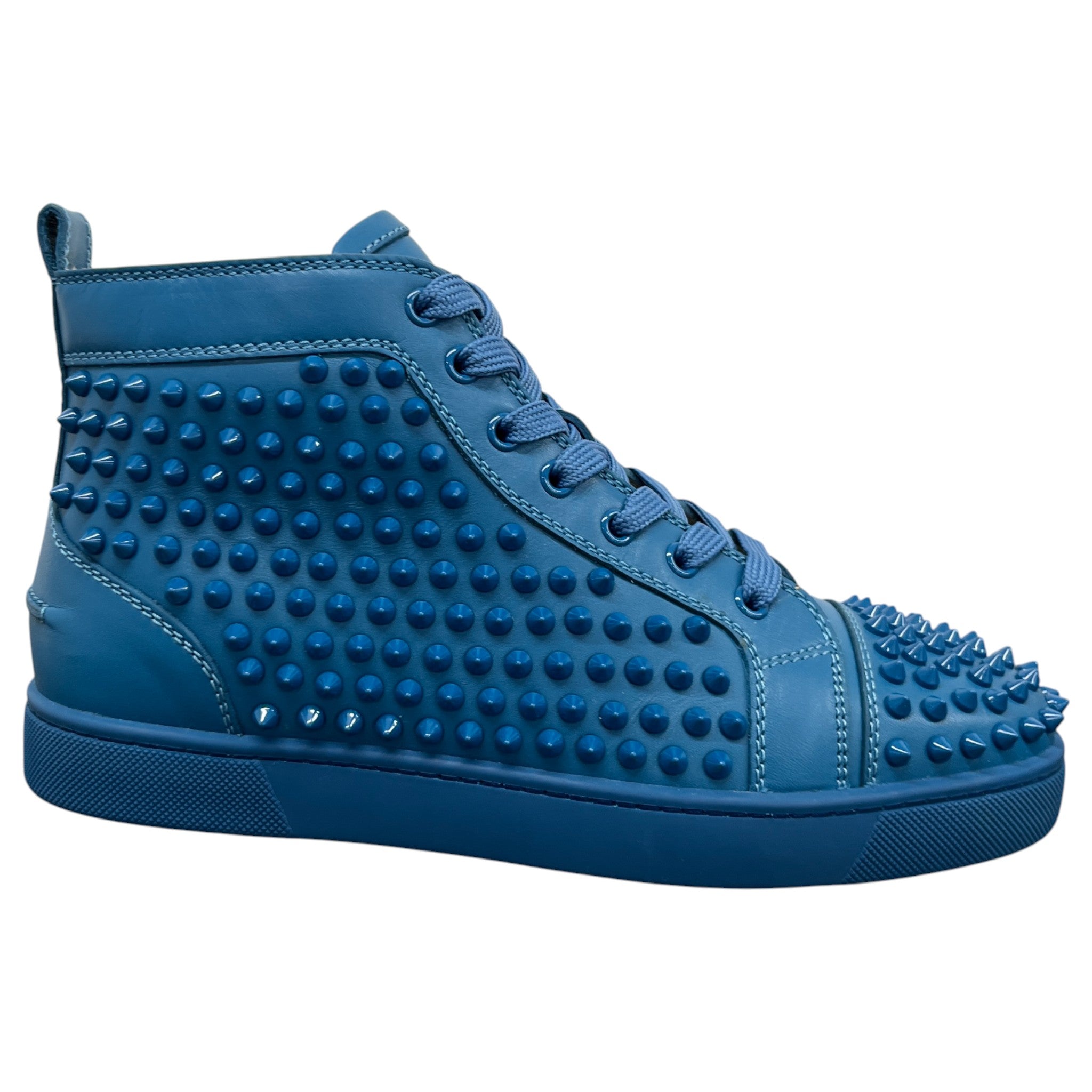 Men's Louis Flat Spike High Trainers Blue Size EU 40 / UK 6