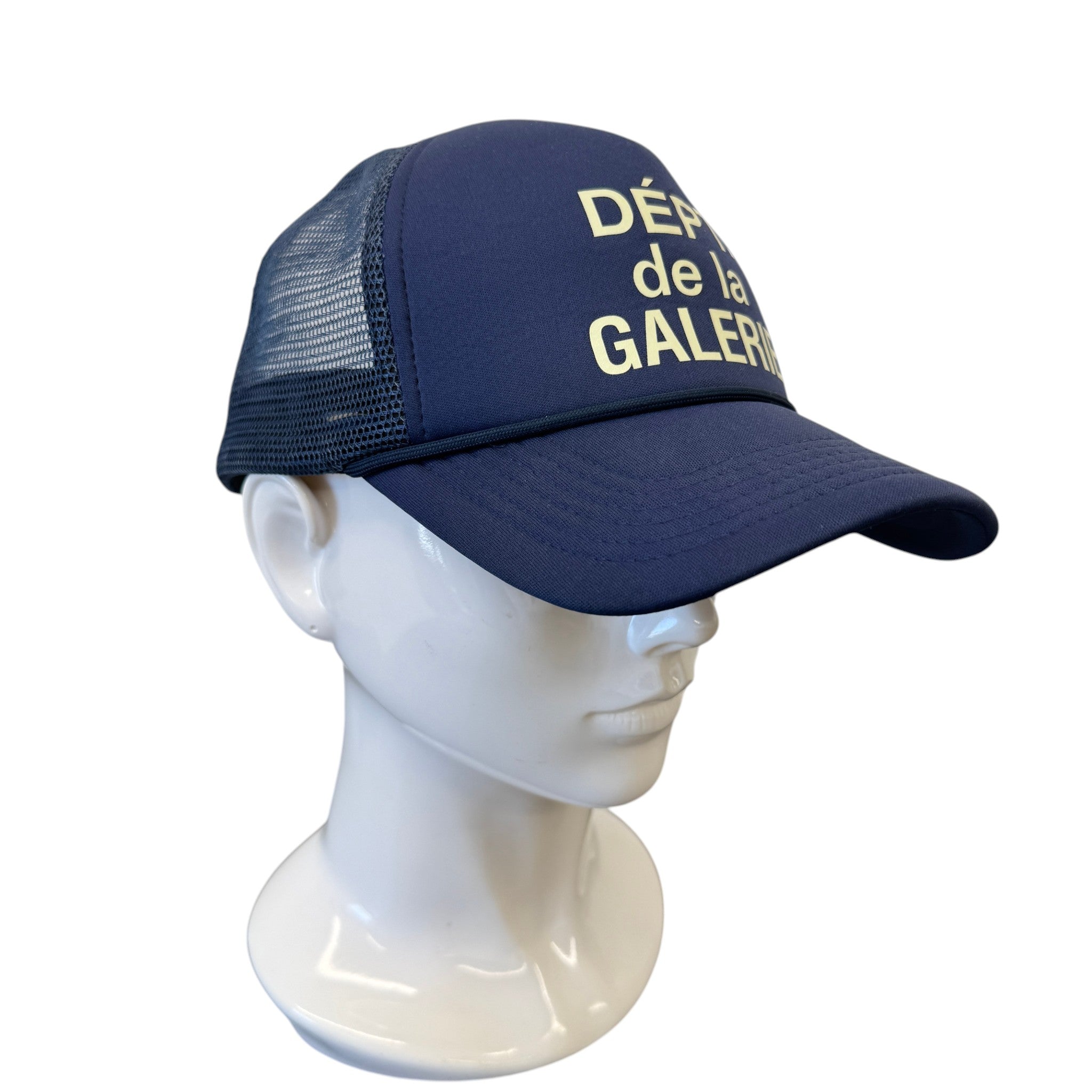 Men's Logo Print Baseball Hat Navy