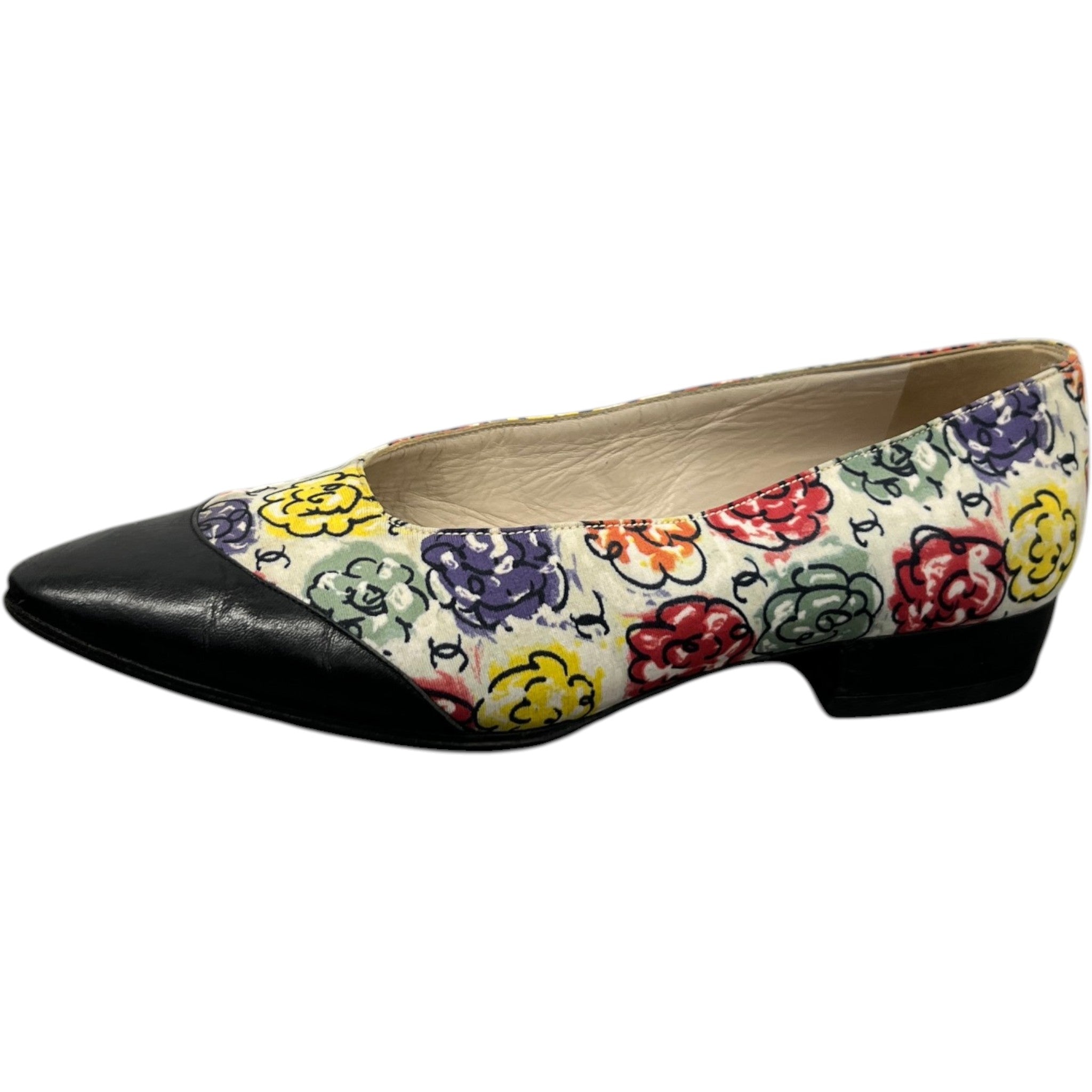 Women's Cap Toe Mules Multi-Coloured Size EU 36.5 / UK 3.5