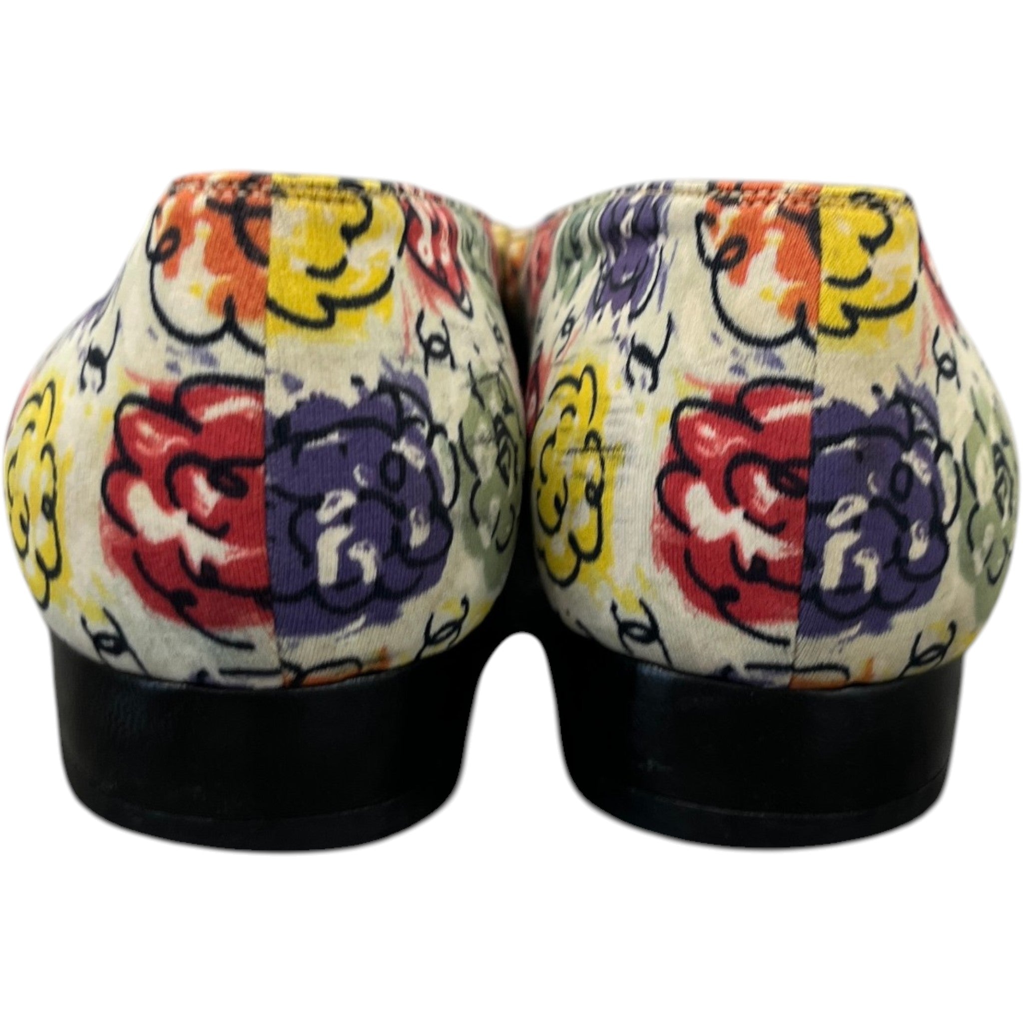 Women's Cap Toe Mules Multi-Coloured Size EU 36.5 / UK 3.5