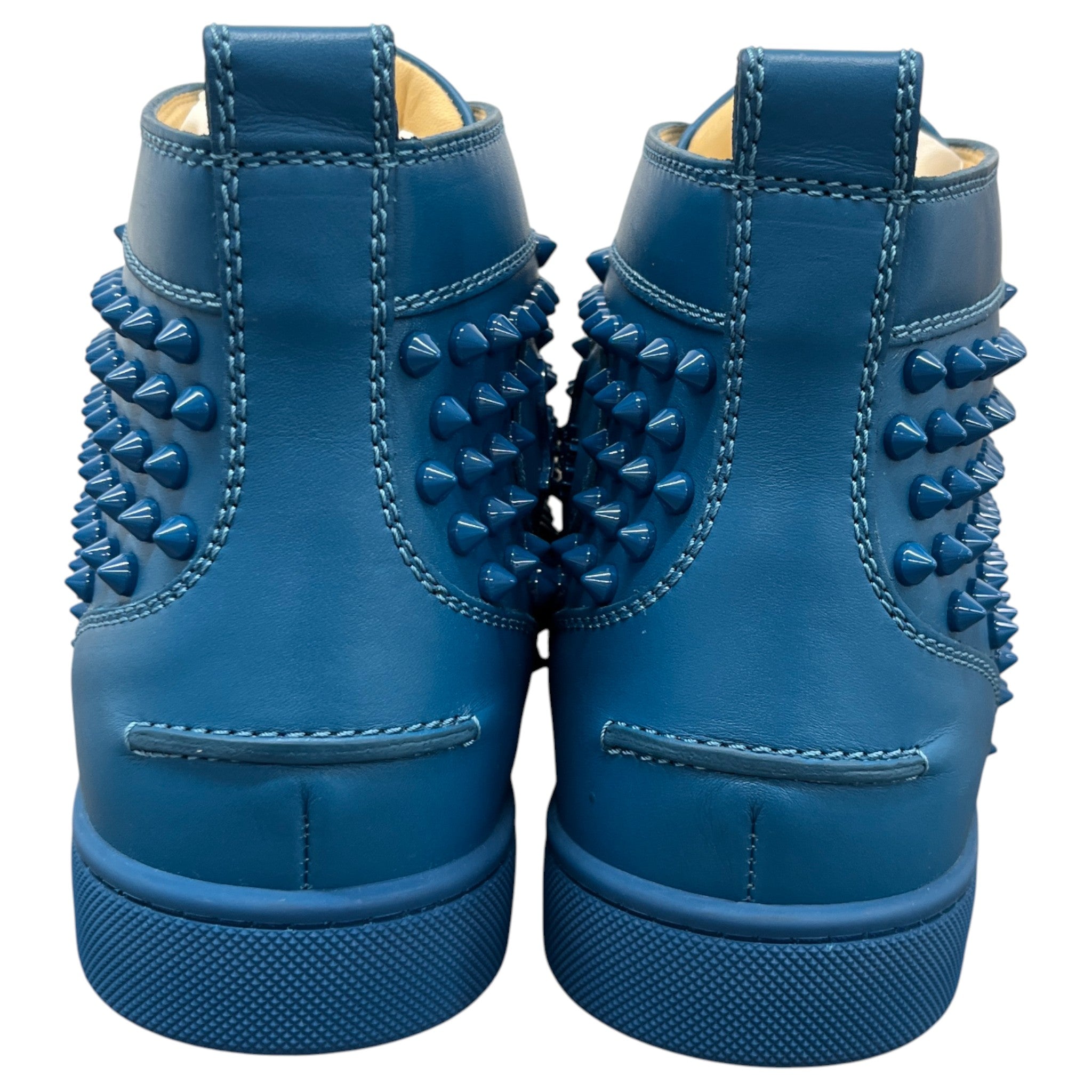 Men's Louis Flat Spike High Trainers Blue Size EU 40 / UK 6