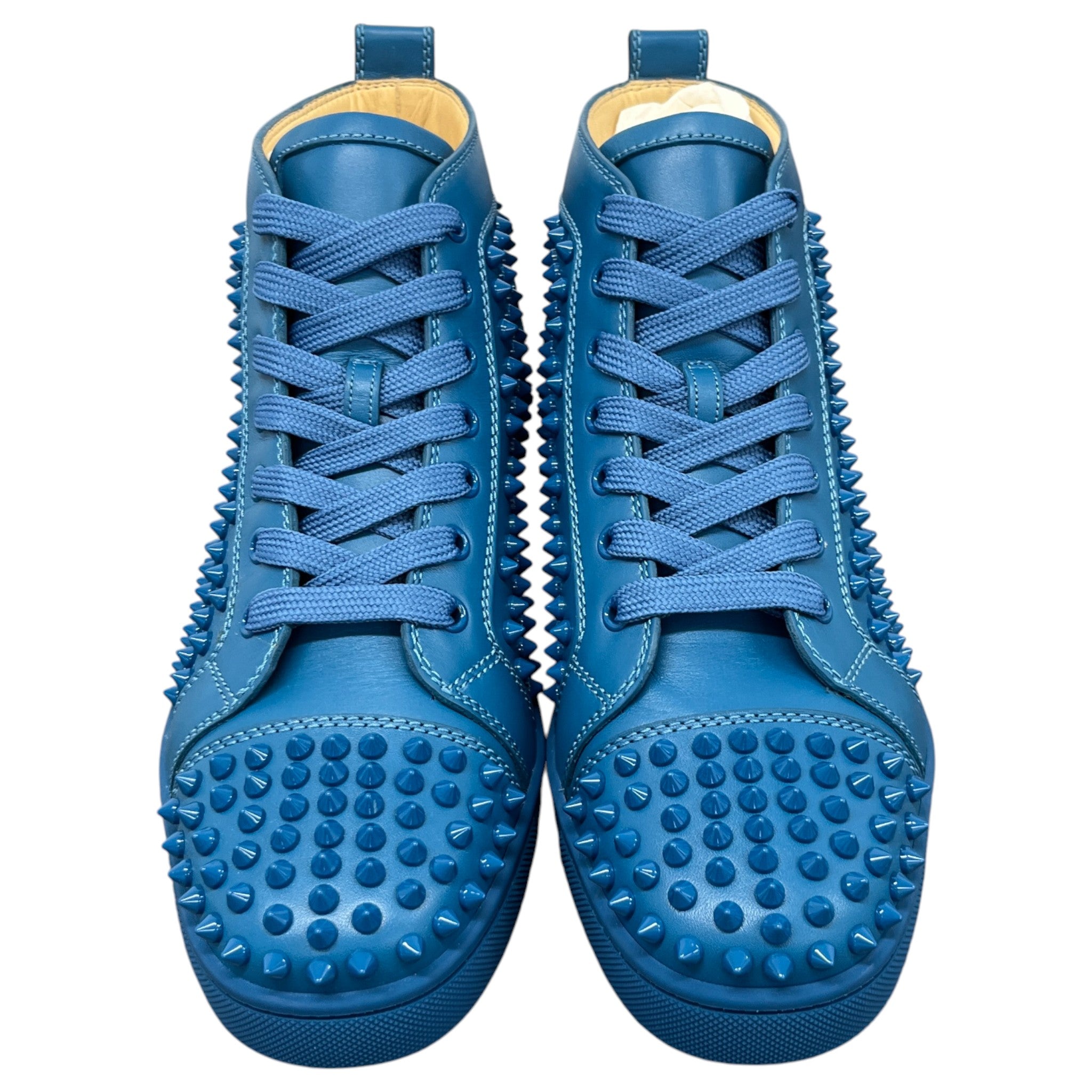 Men's Louis Flat Spike High Trainers Blue Size EU 40 / UK 6