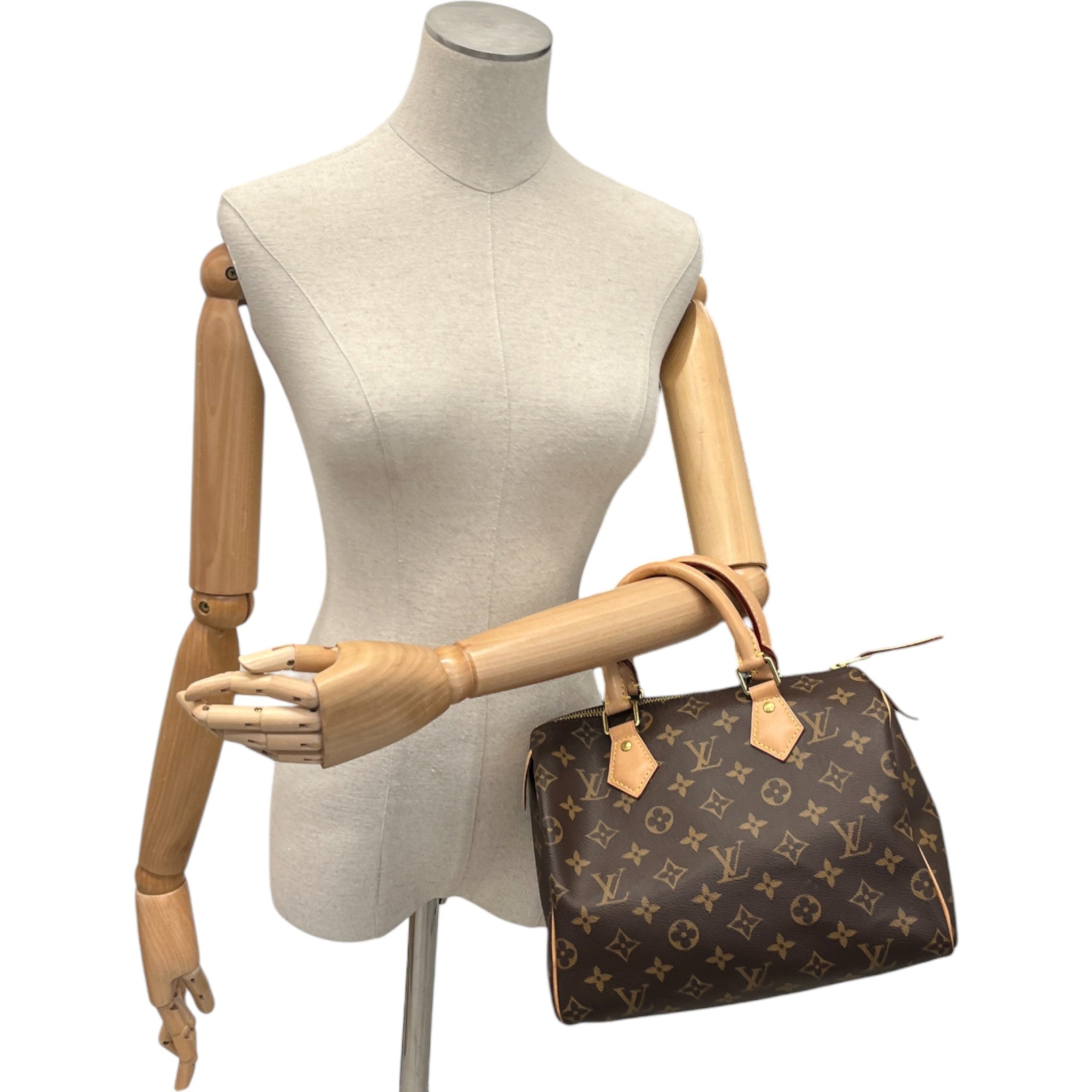 Women's Monogram Speedy 25 Bag Brown