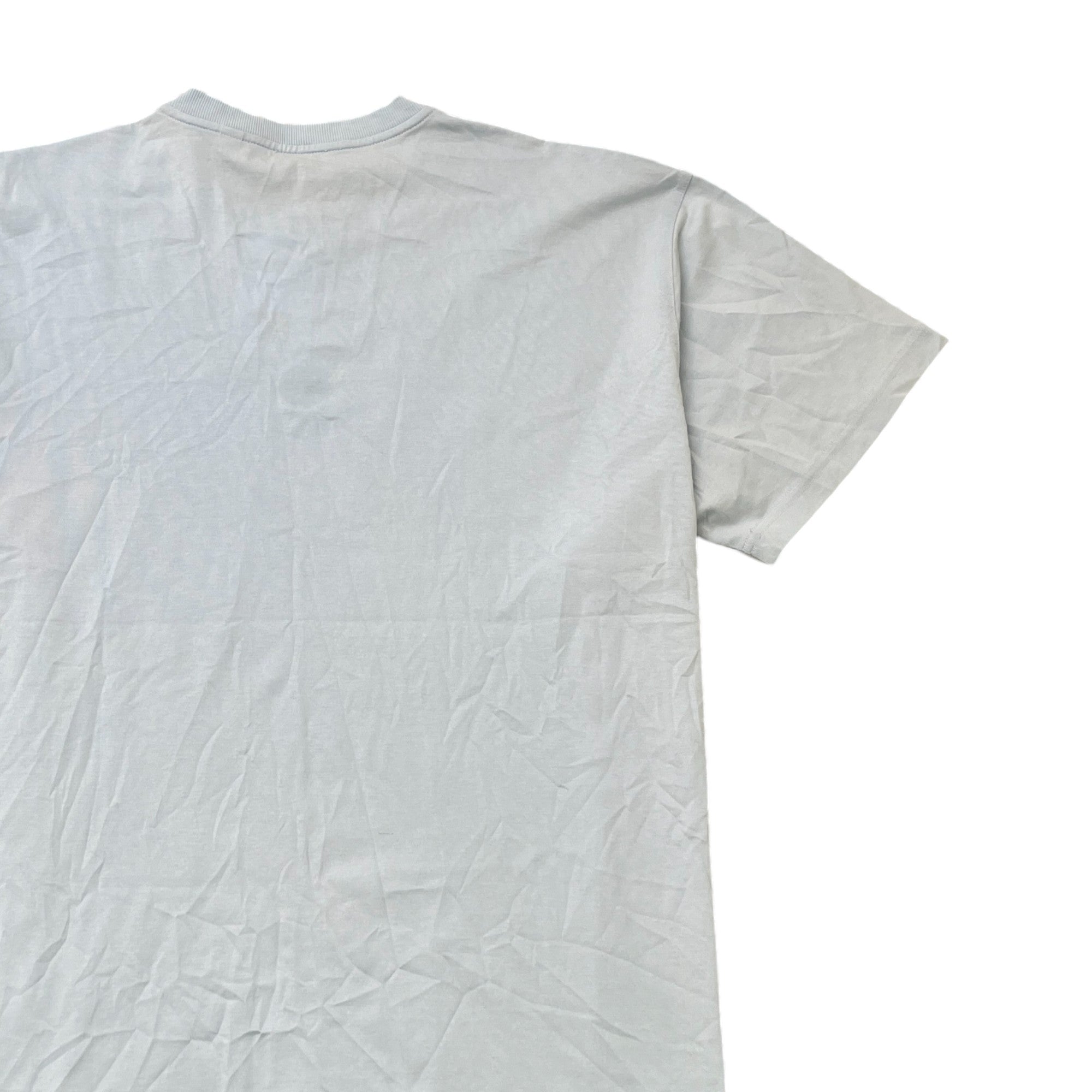 Men's Logo Print T-Shirt Blue Size M