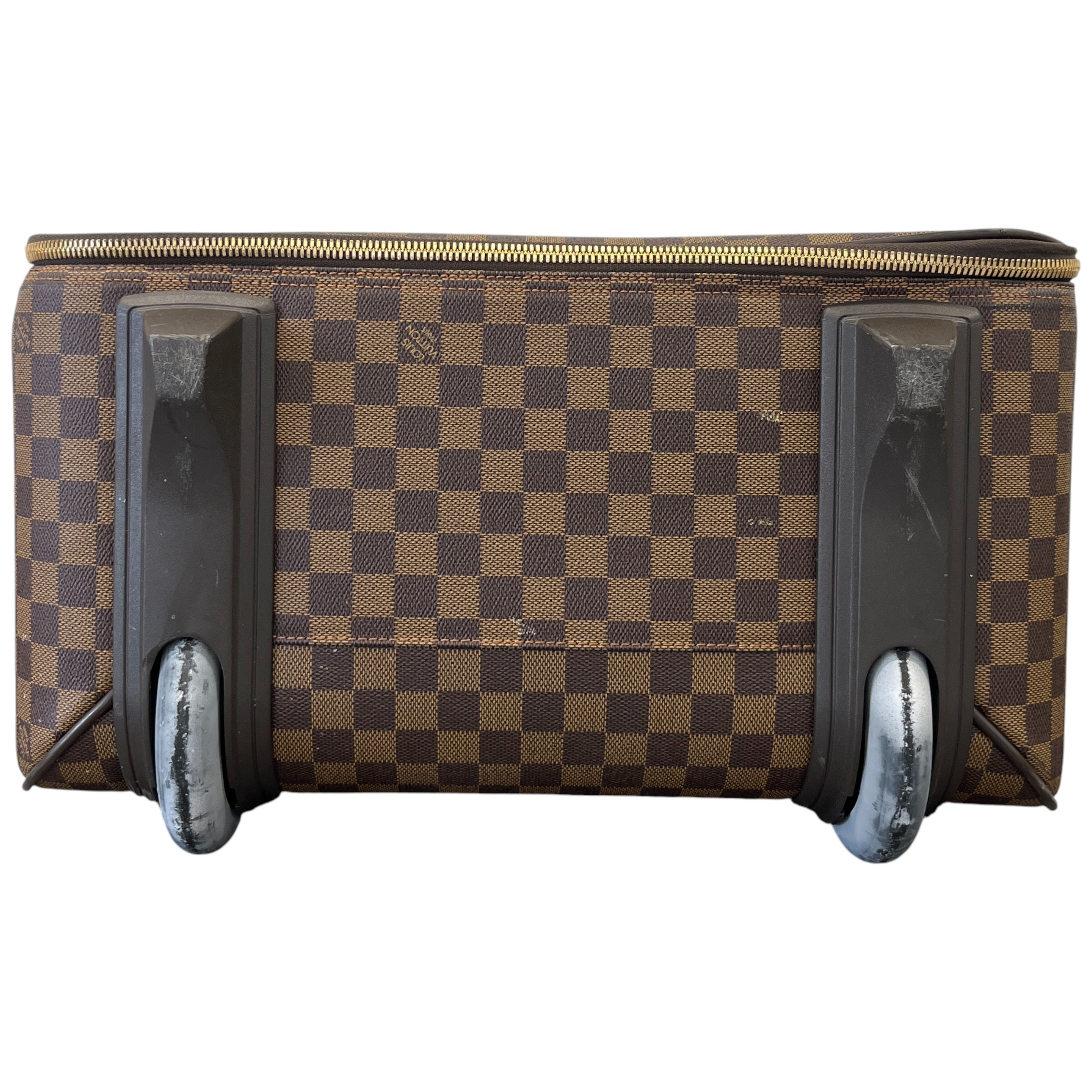 Men's Damier Ebene Pegase 65 Suitcase Brown