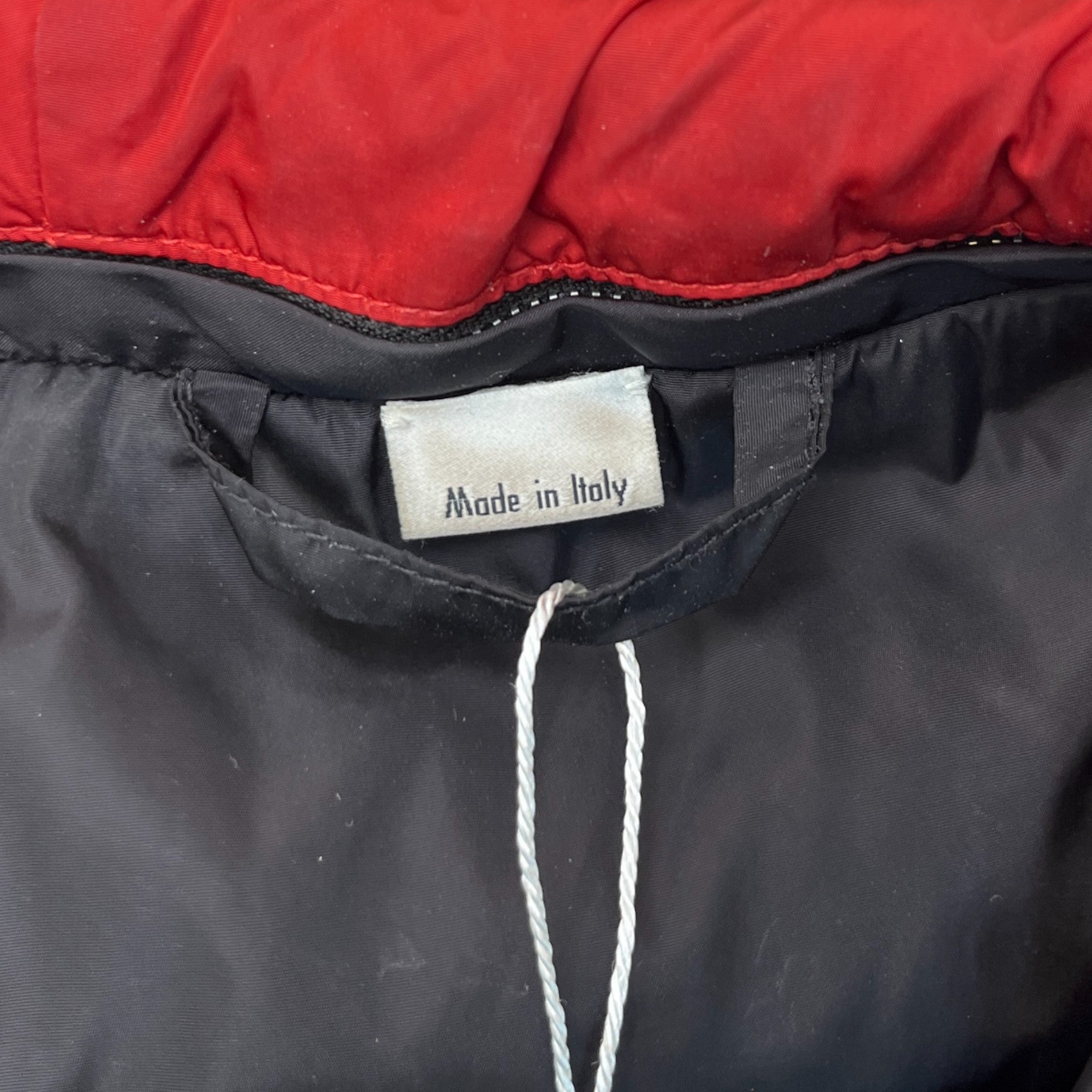 Men's Gg Zip Up Logo Print Windbreaker Black Size IT 48 / M