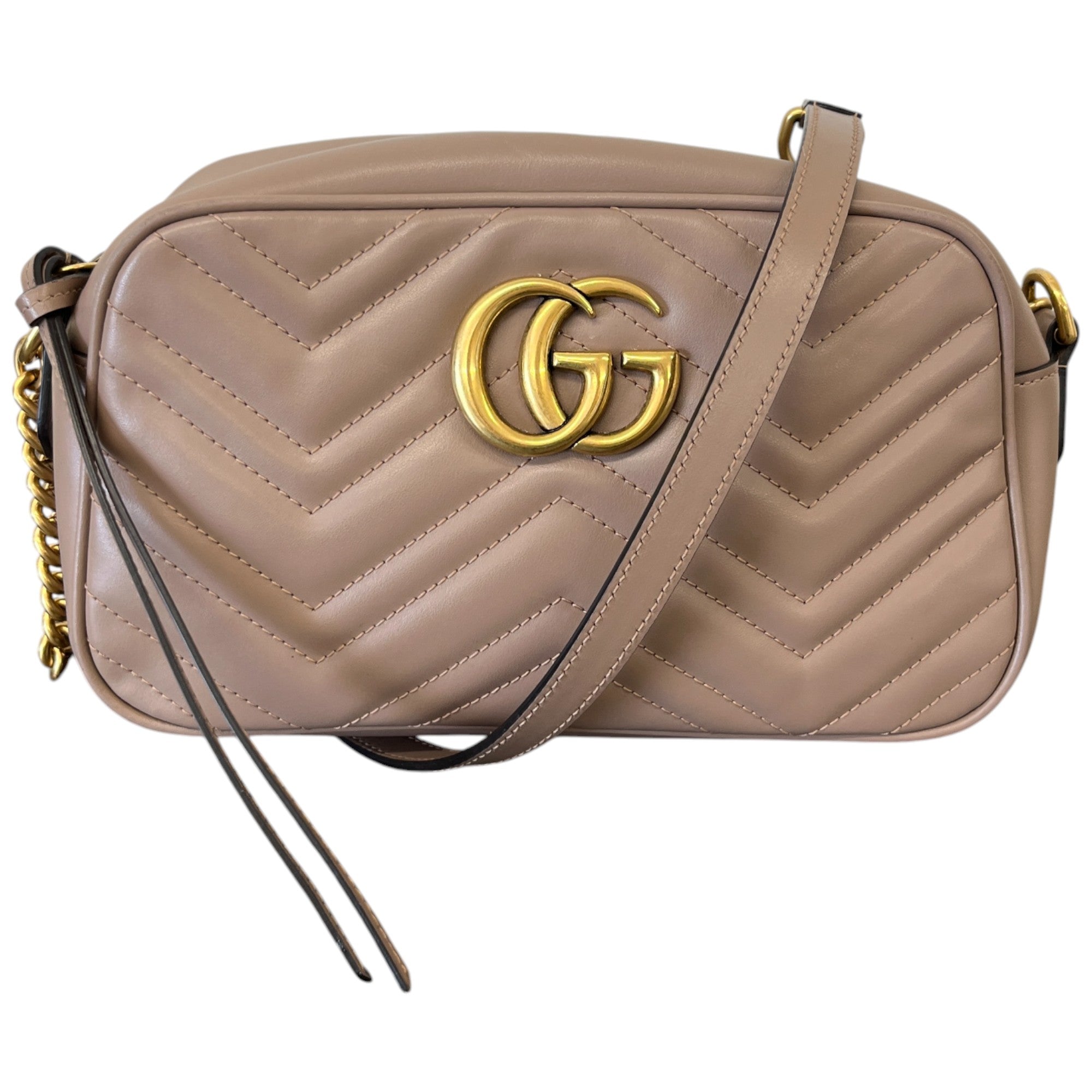 Women's Gg Marmont Camera Handbag Nude