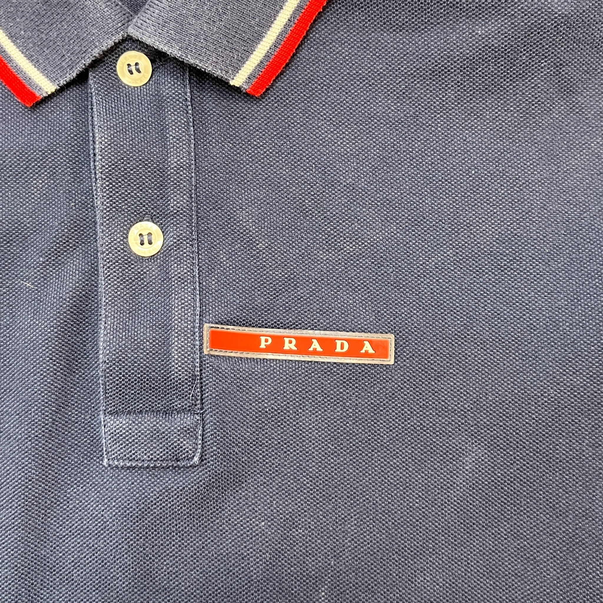 Men's Linea Rossa Polo Shirt Navy Size S