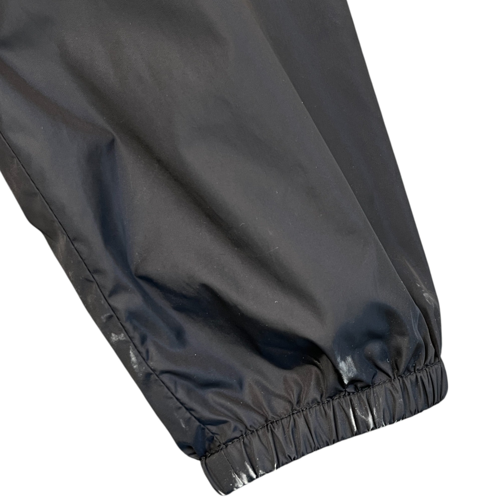 Men's Gg Zip Up Logo Print Windbreaker Black Size IT 48 / M