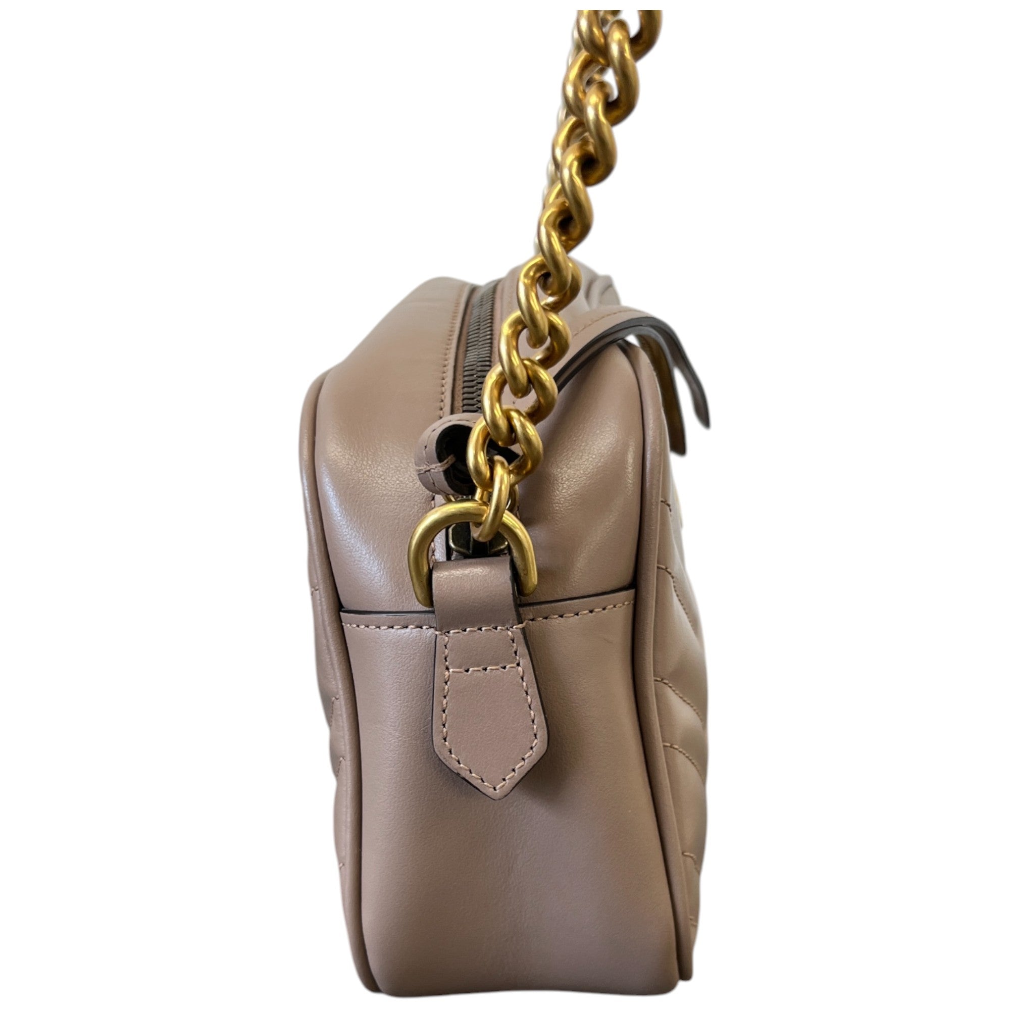 Women's Gg Marmont Camera Handbag Nude