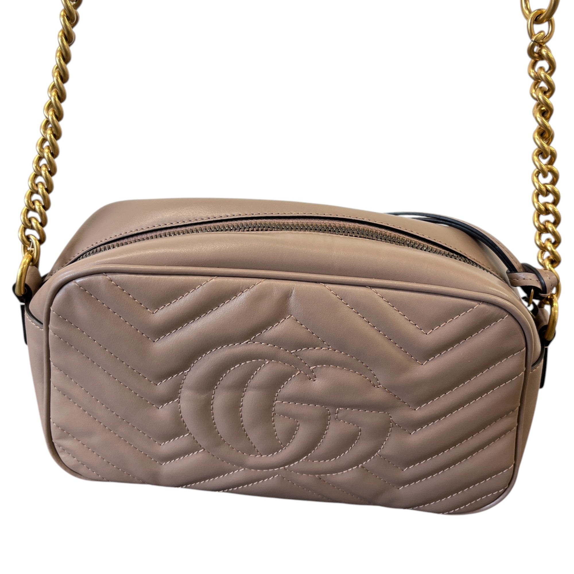 Women's Gg Marmont Camera Handbag Nude