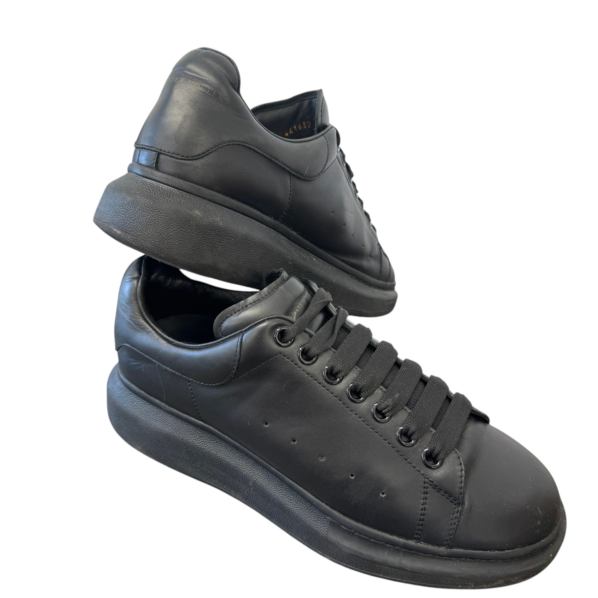 Men's Oversized Low Trainers Black Size EU 42 / UK 8