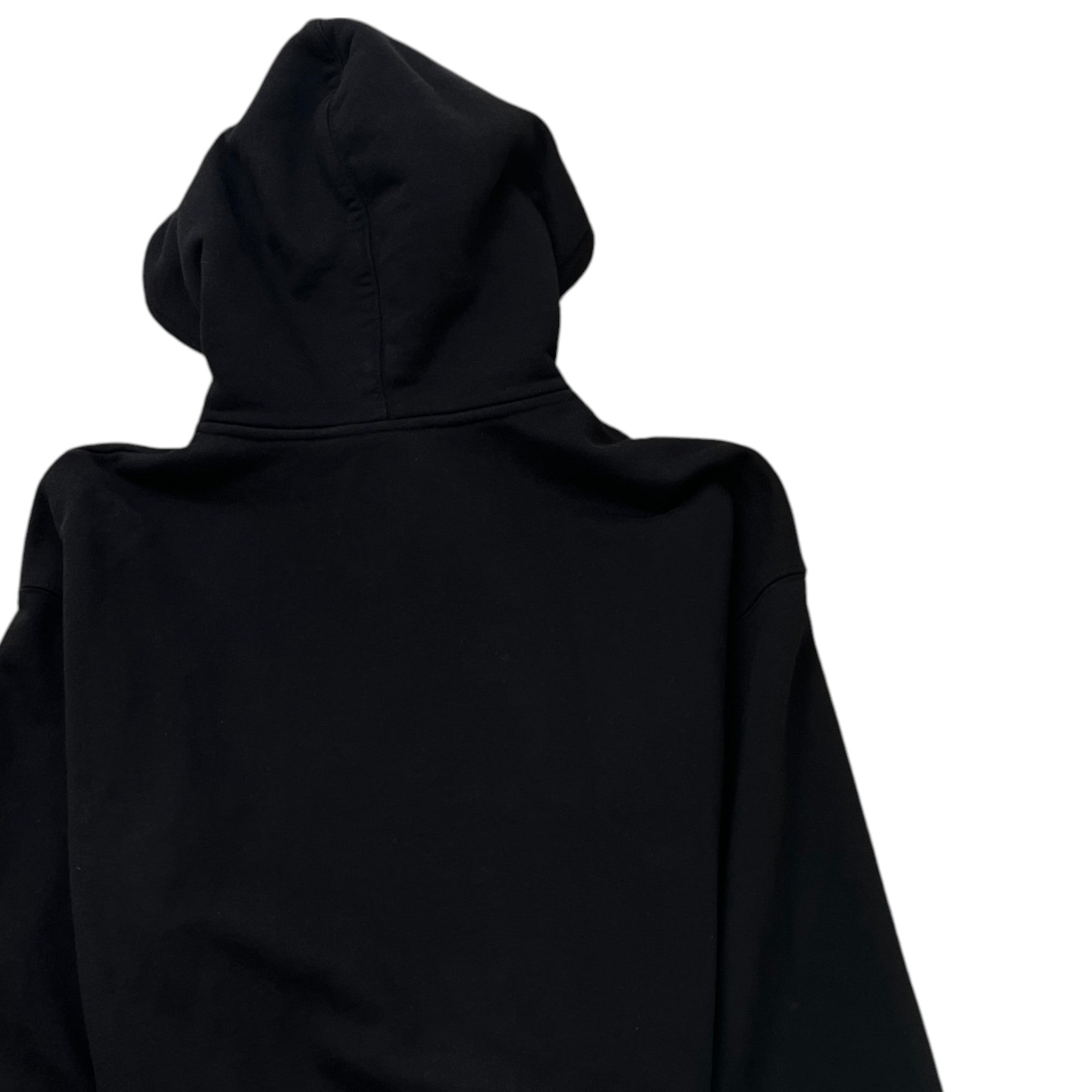 Men's Star Spray Logo Hoodie Black Size XS