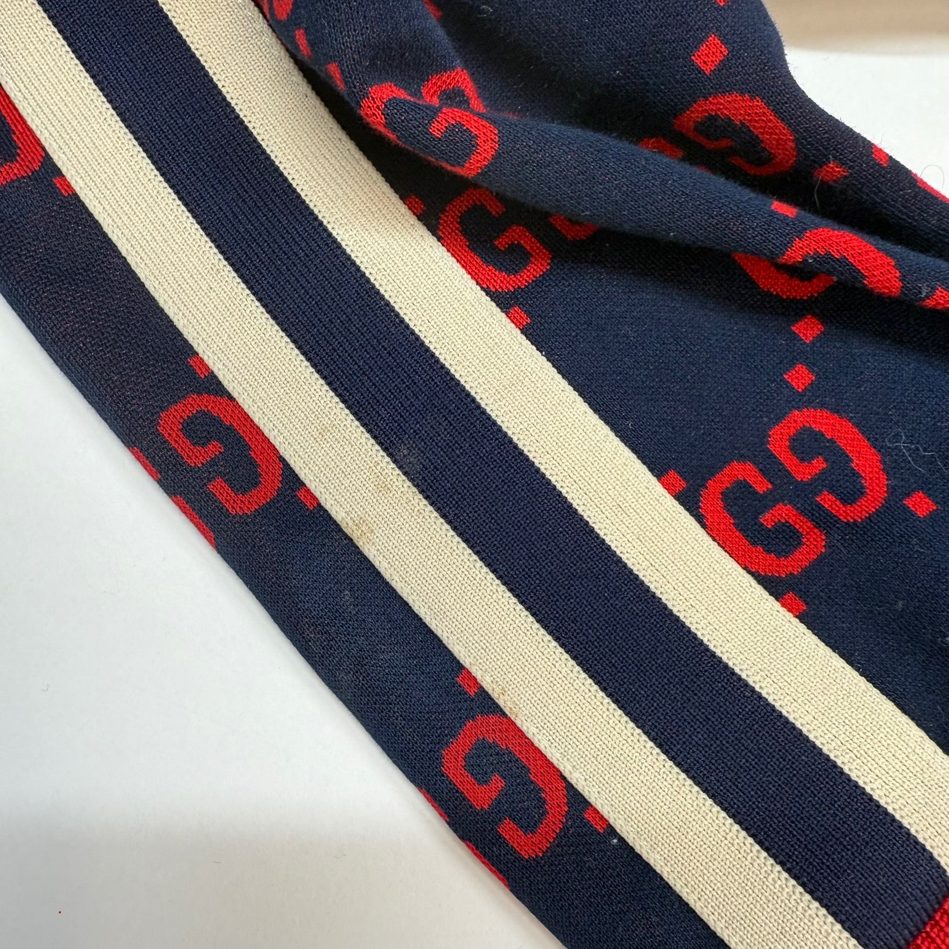 Men's Gg Supreme Track Jacket Navy Size XL