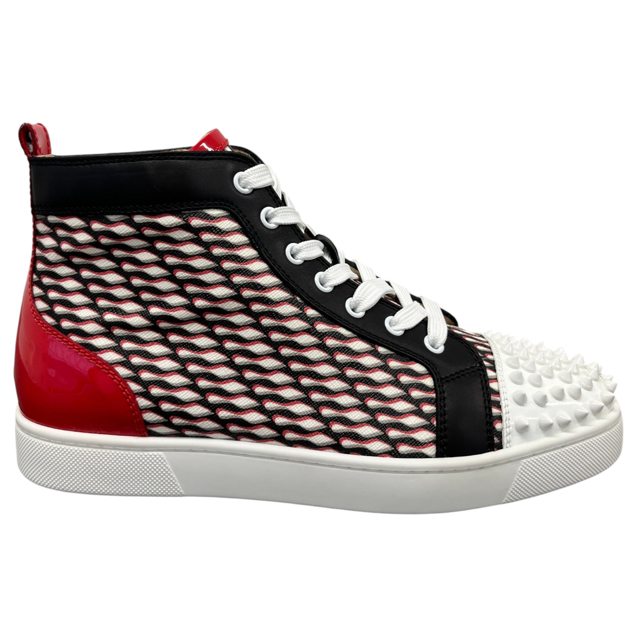 Men's Louis Flat Spikes High Trainers Black Size EU 40 / UK 6