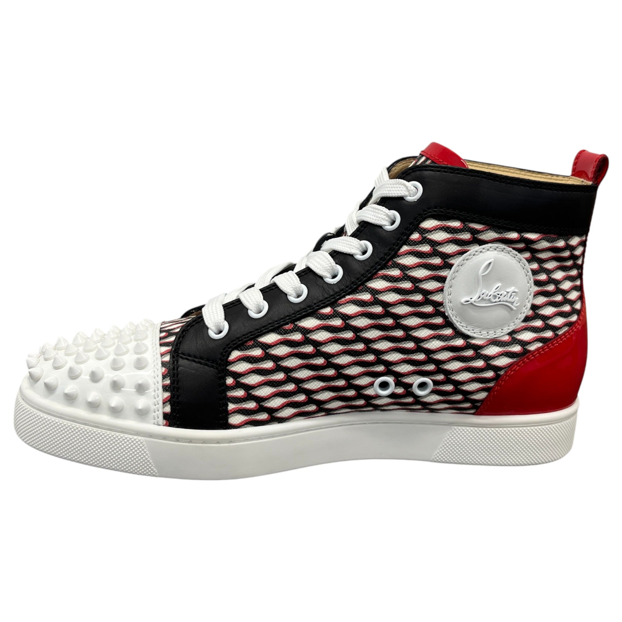 Men's Louis Flat Spikes High Trainers Black Size EU 40 / UK 6