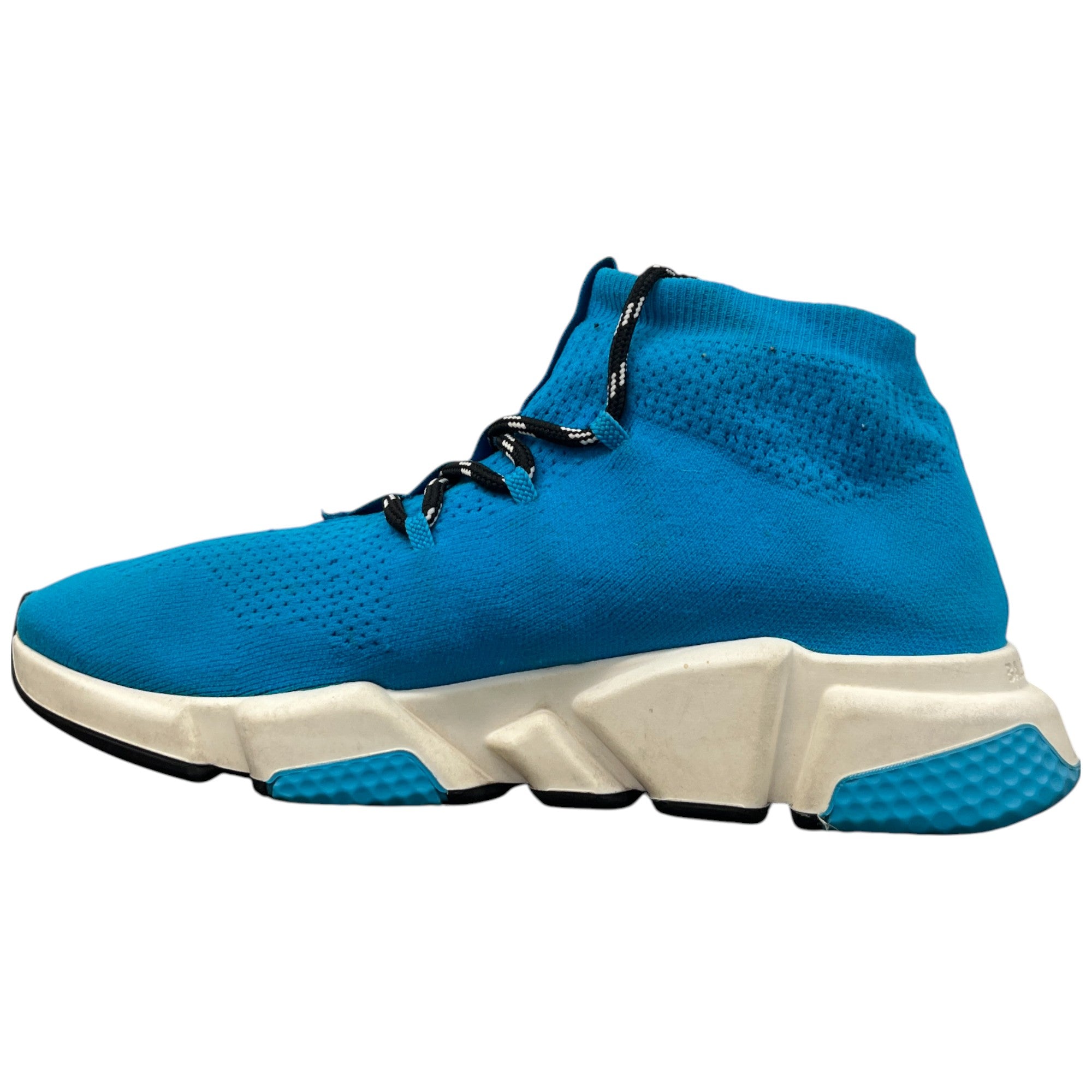 Men's Speed Lace Up High Trainers Blue Size EU 41 / UK 7