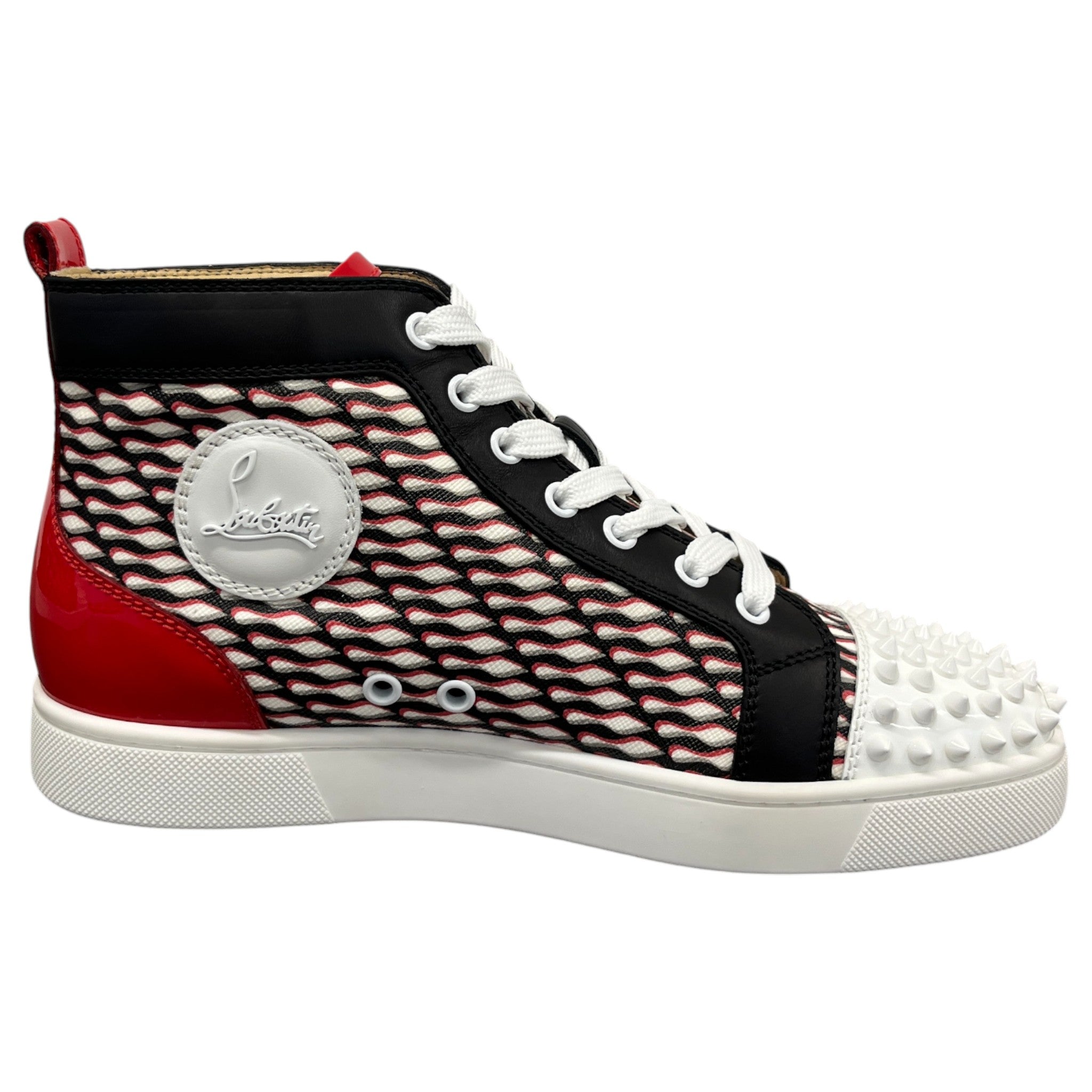 Men's Louis Flat Spikes High Trainers Black Size EU 40 / UK 6